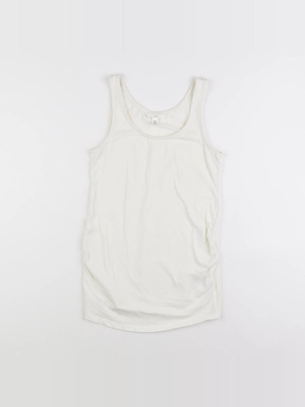 H&M - débardeur grossesse blanc - xs