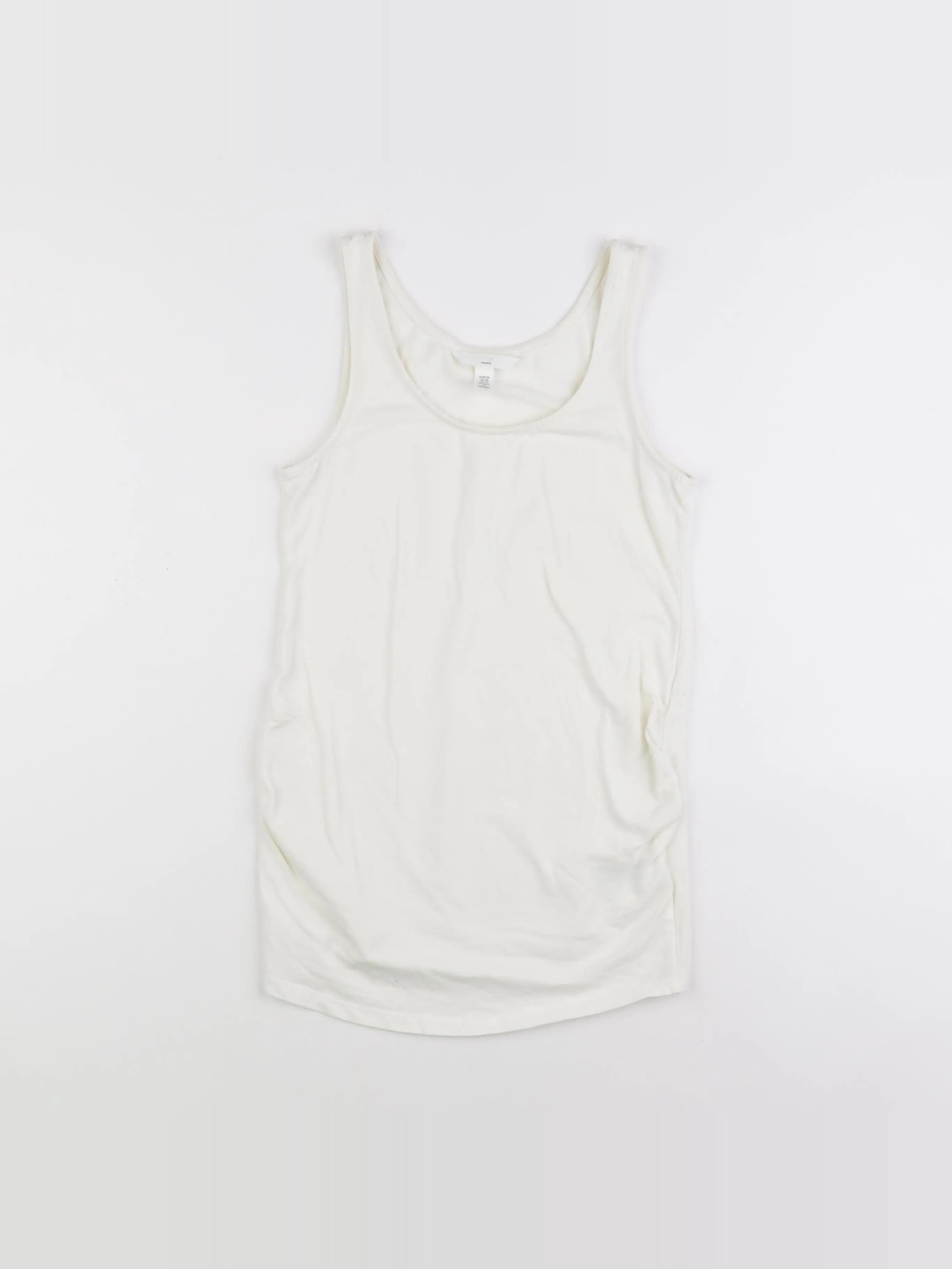 H&M - débardeur grossesse blanc - xs