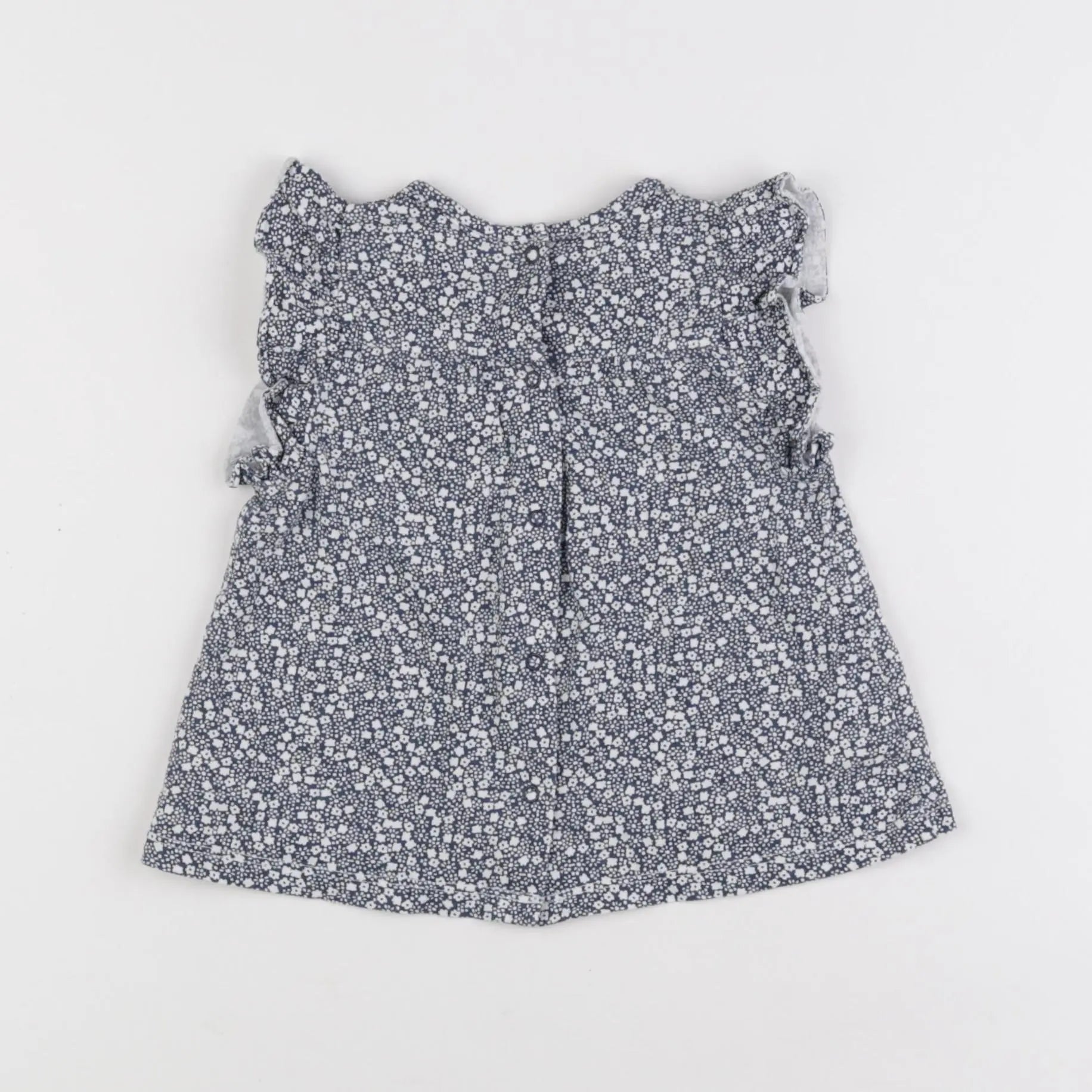Vertbaudet - tee-shirt bleu - 2 ans