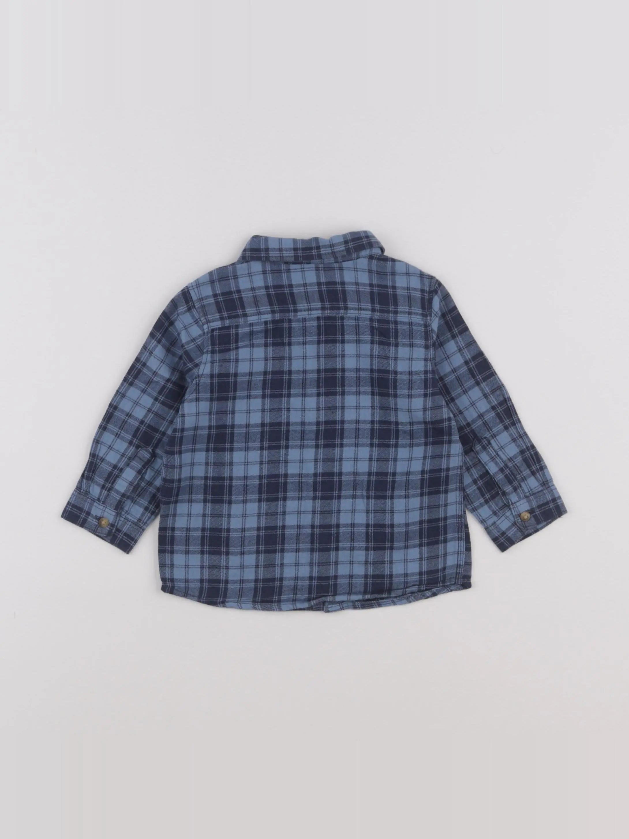 Zara - chemise bleu - 3/6 mois