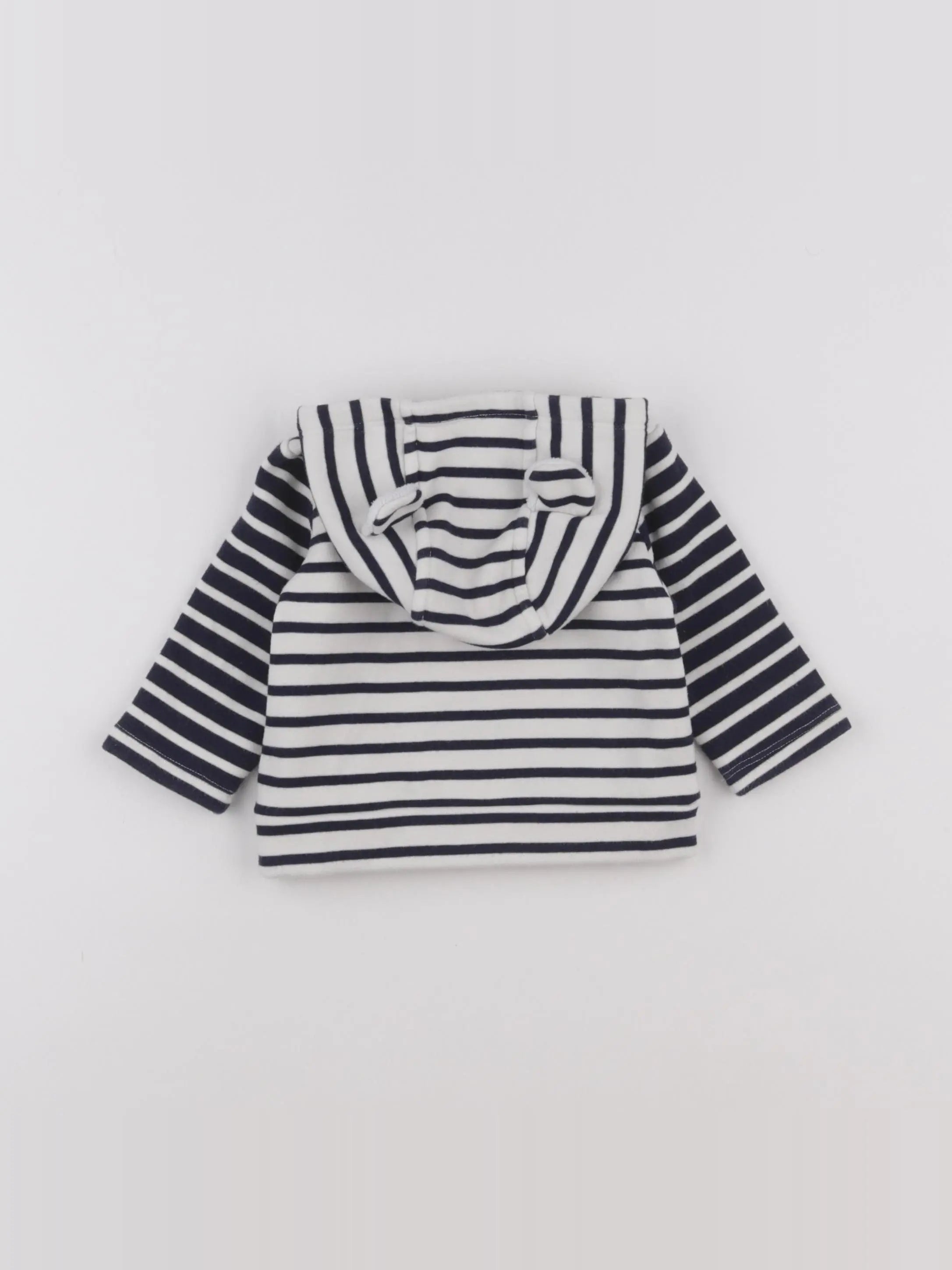 GAP - sweat bleu - 3/6 mois