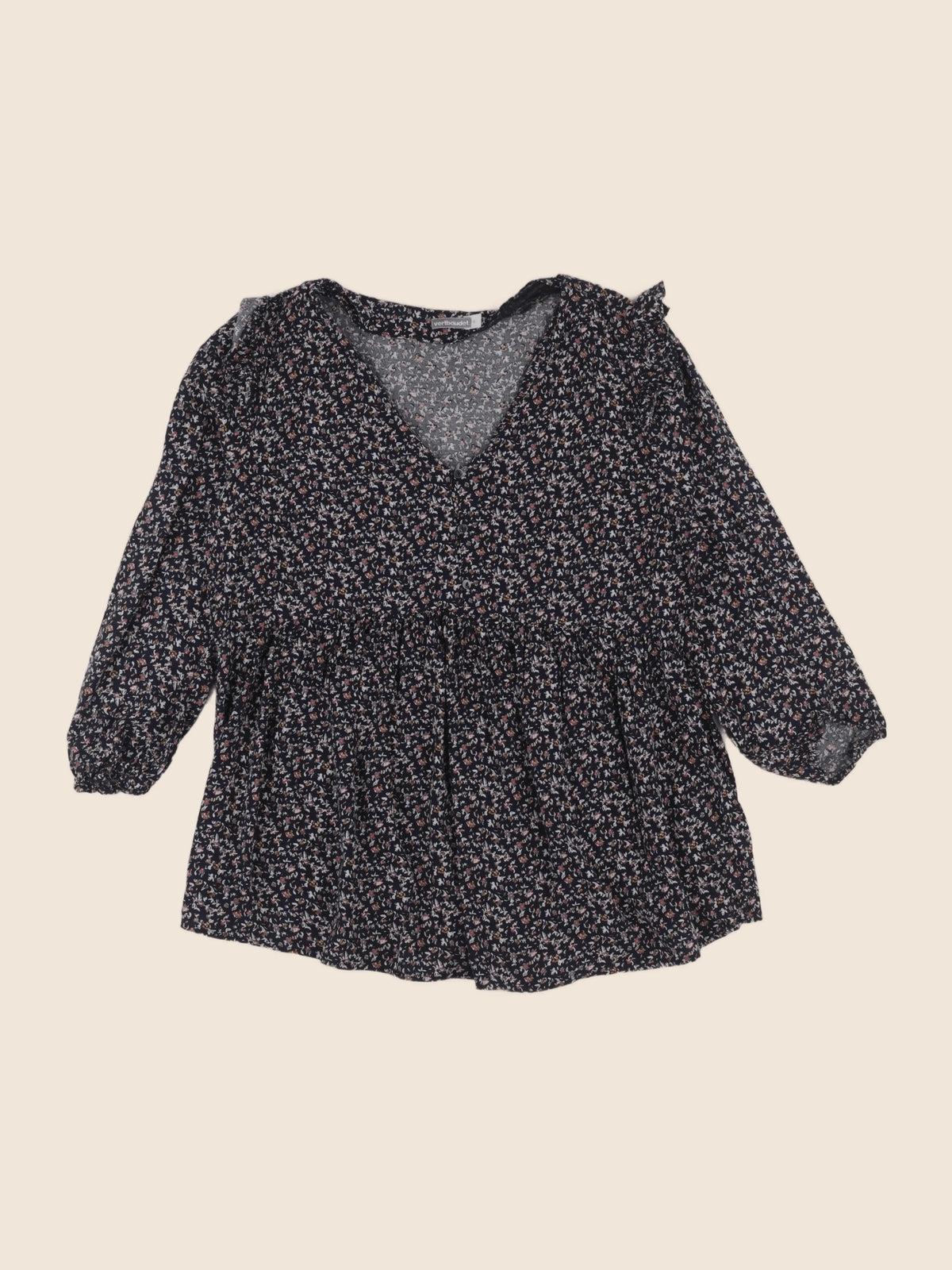 Vertbaudet - blouse grossesse bleu - 42