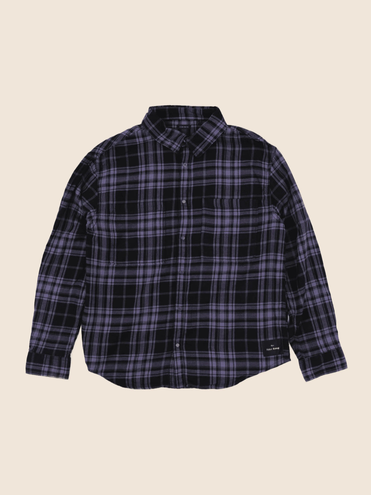 IKKS - chemise imprimé au dos violet - 14 ans