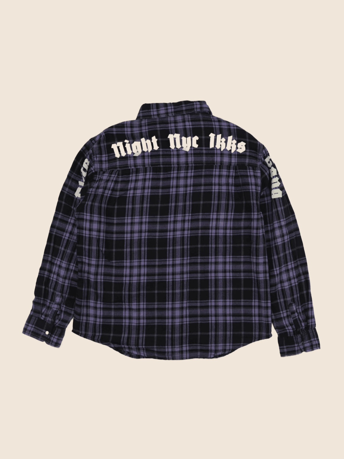 IKKS - chemise imprimé au dos violet - 14 ans