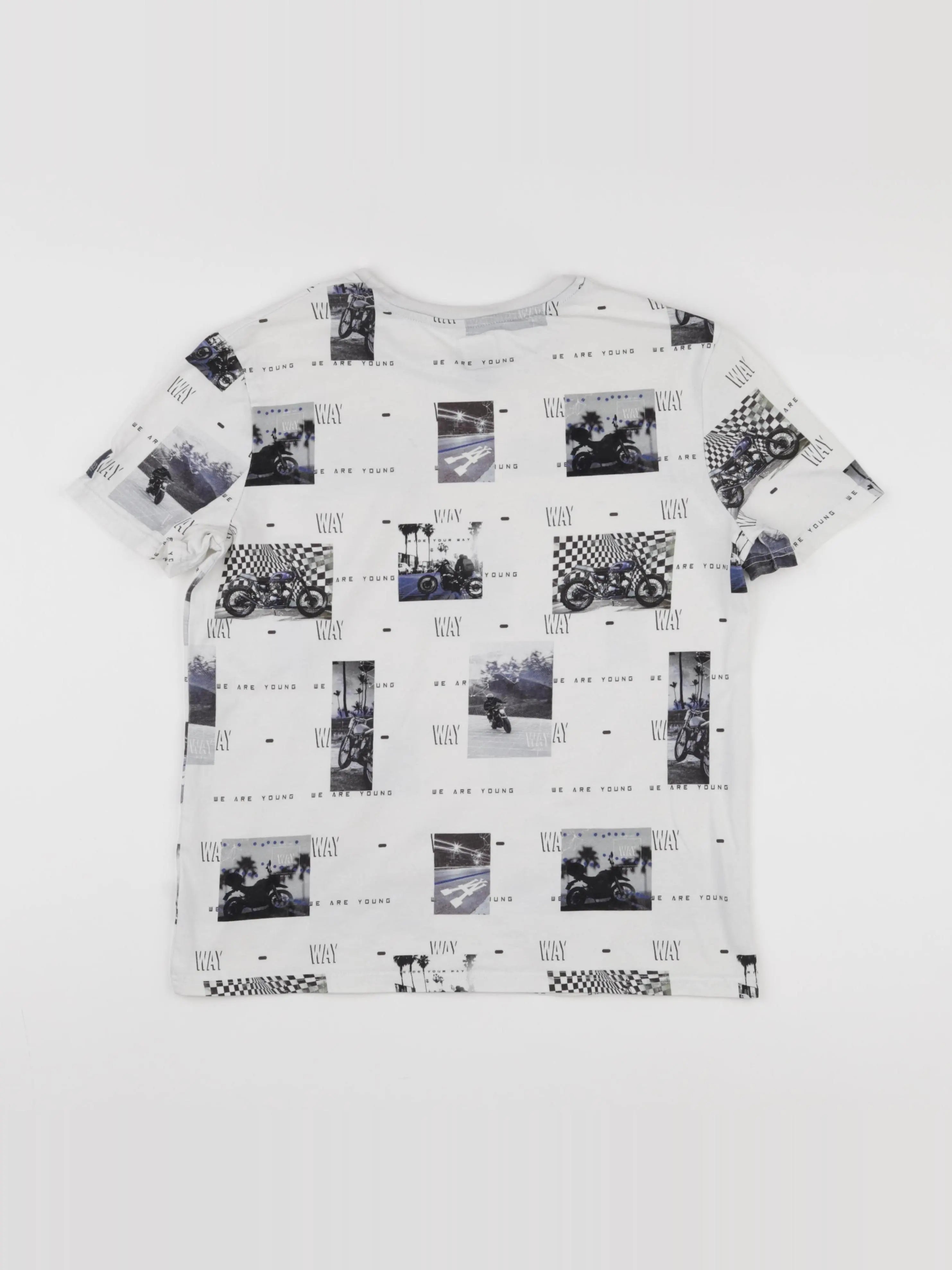 IKKS - tee-shirt multicolore - 14 ans