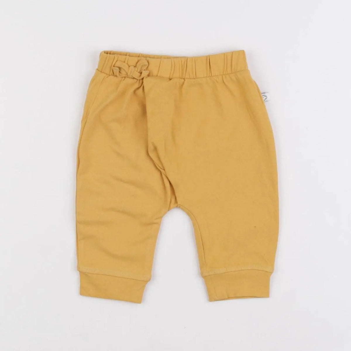 Vertbaudet - pantalon jaune - 3 mois