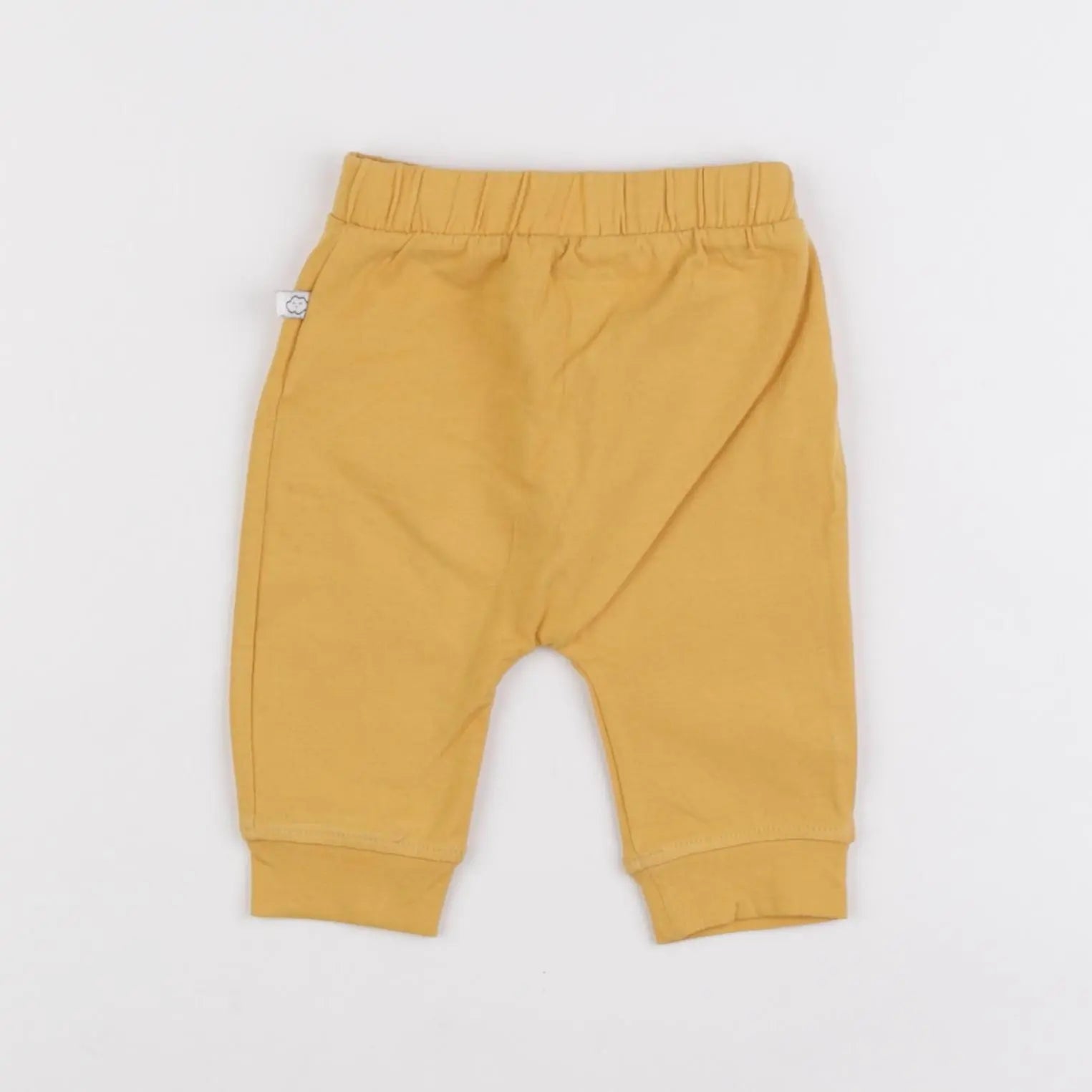 Vertbaudet - pantalon jaune - 3 mois