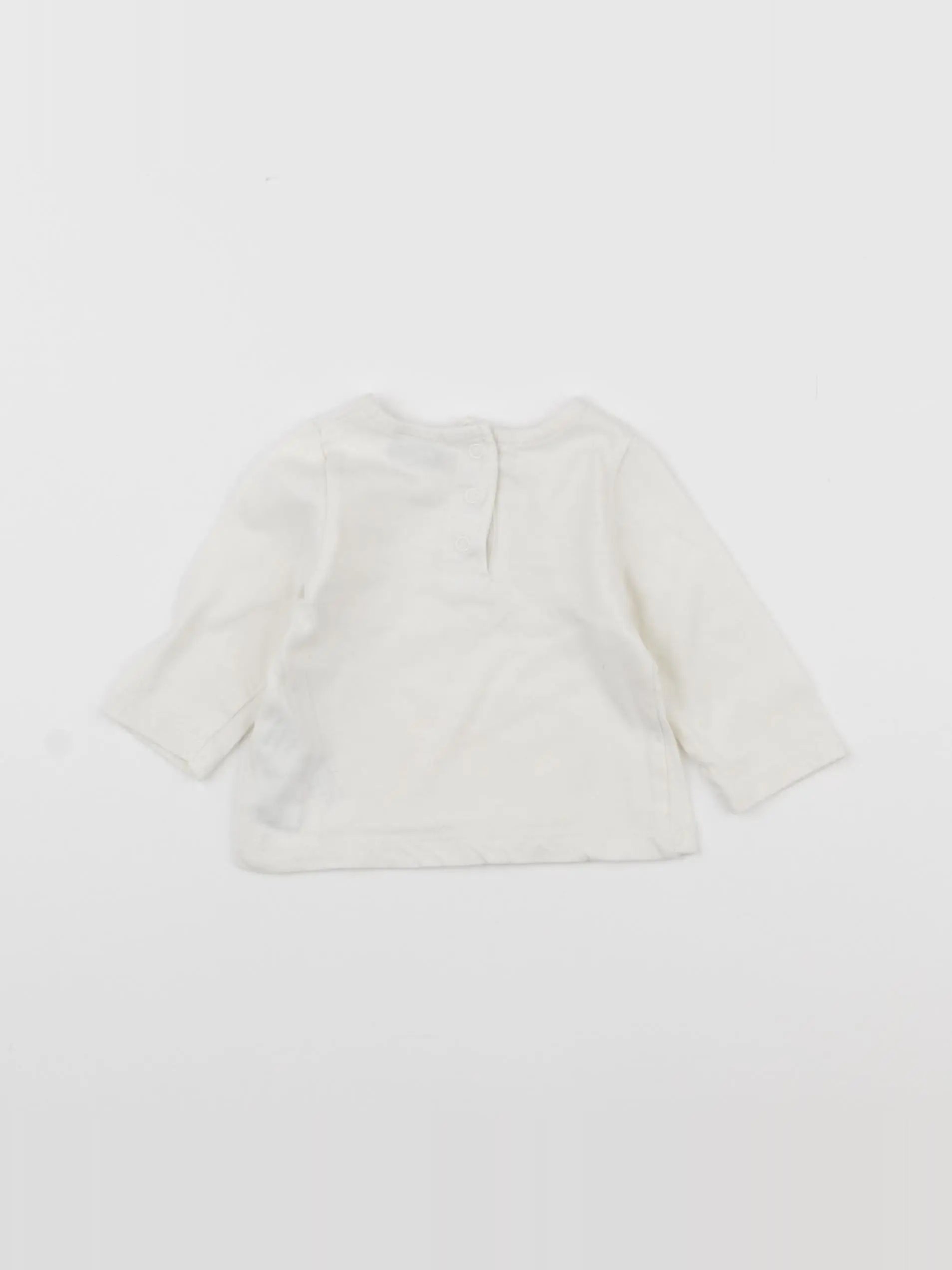 Tape à l'oeil - tee-shirt beige - 1 mois