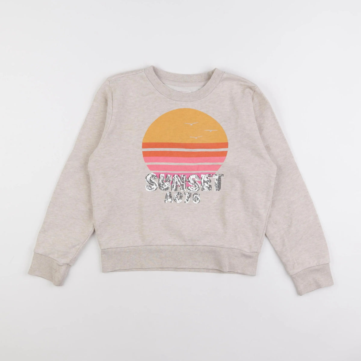 American Outfitters - sweat beige - 10 ans
