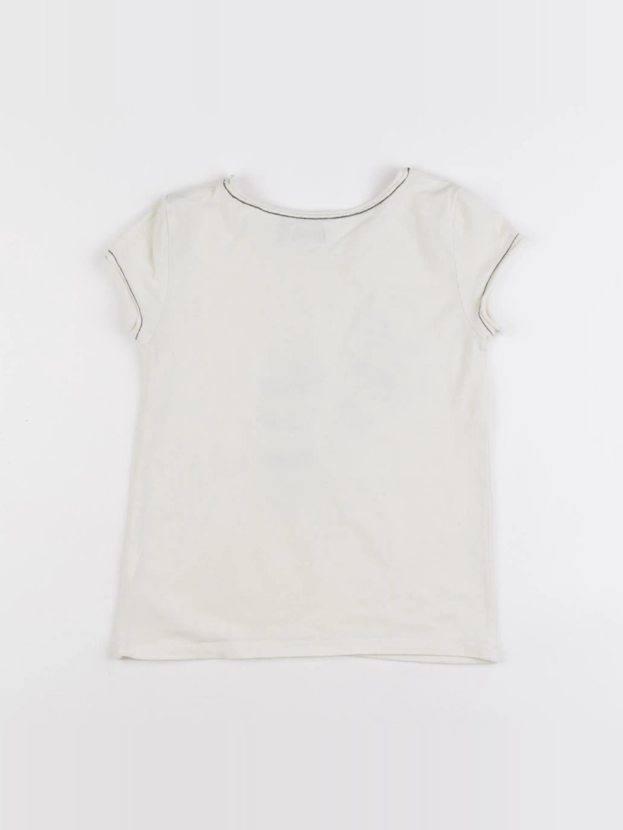 IKKS - tee-shirt beige - 8 ans