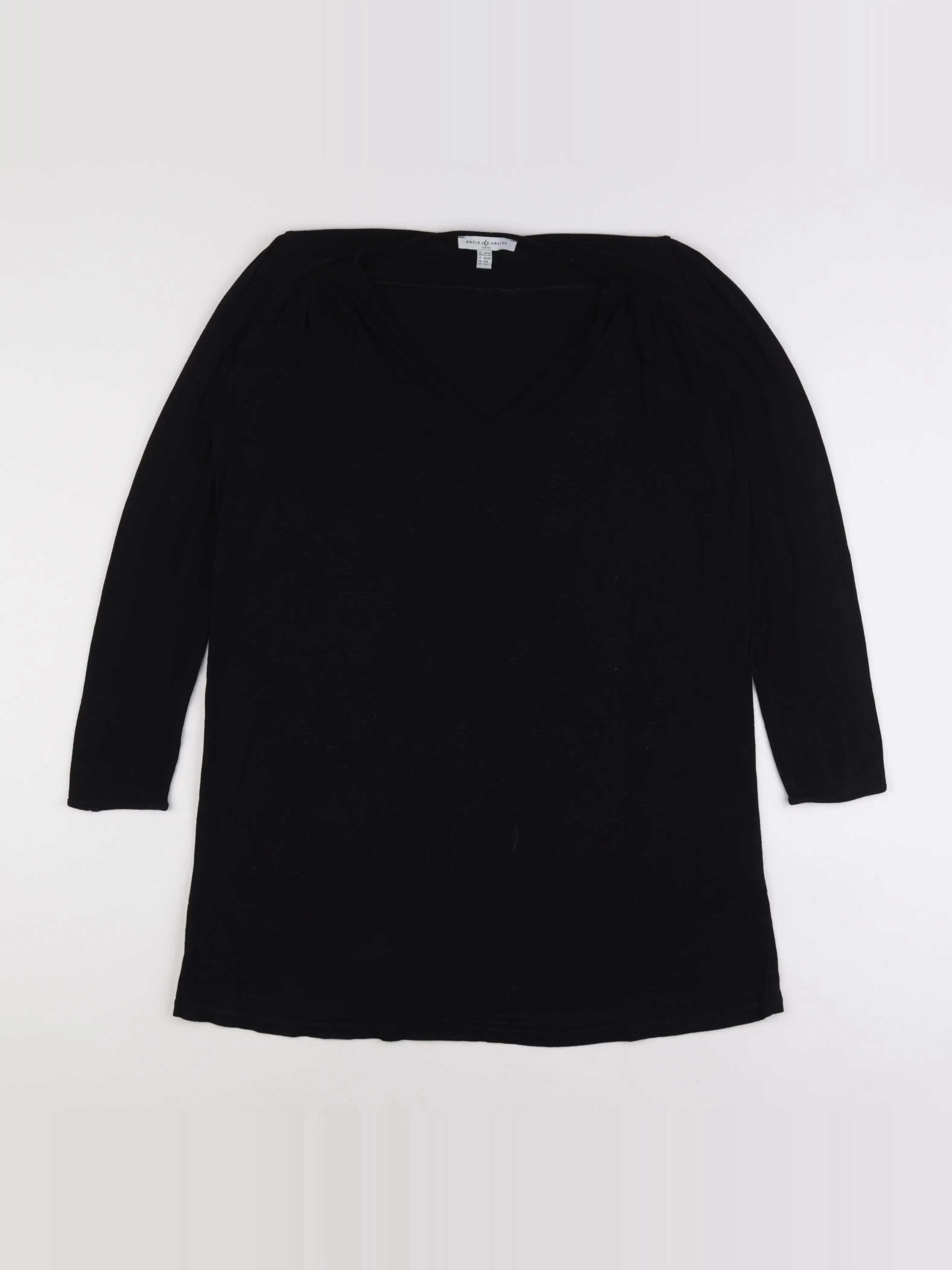 Envie de fraise - tee-shirt grossesse noir - 38 à 40