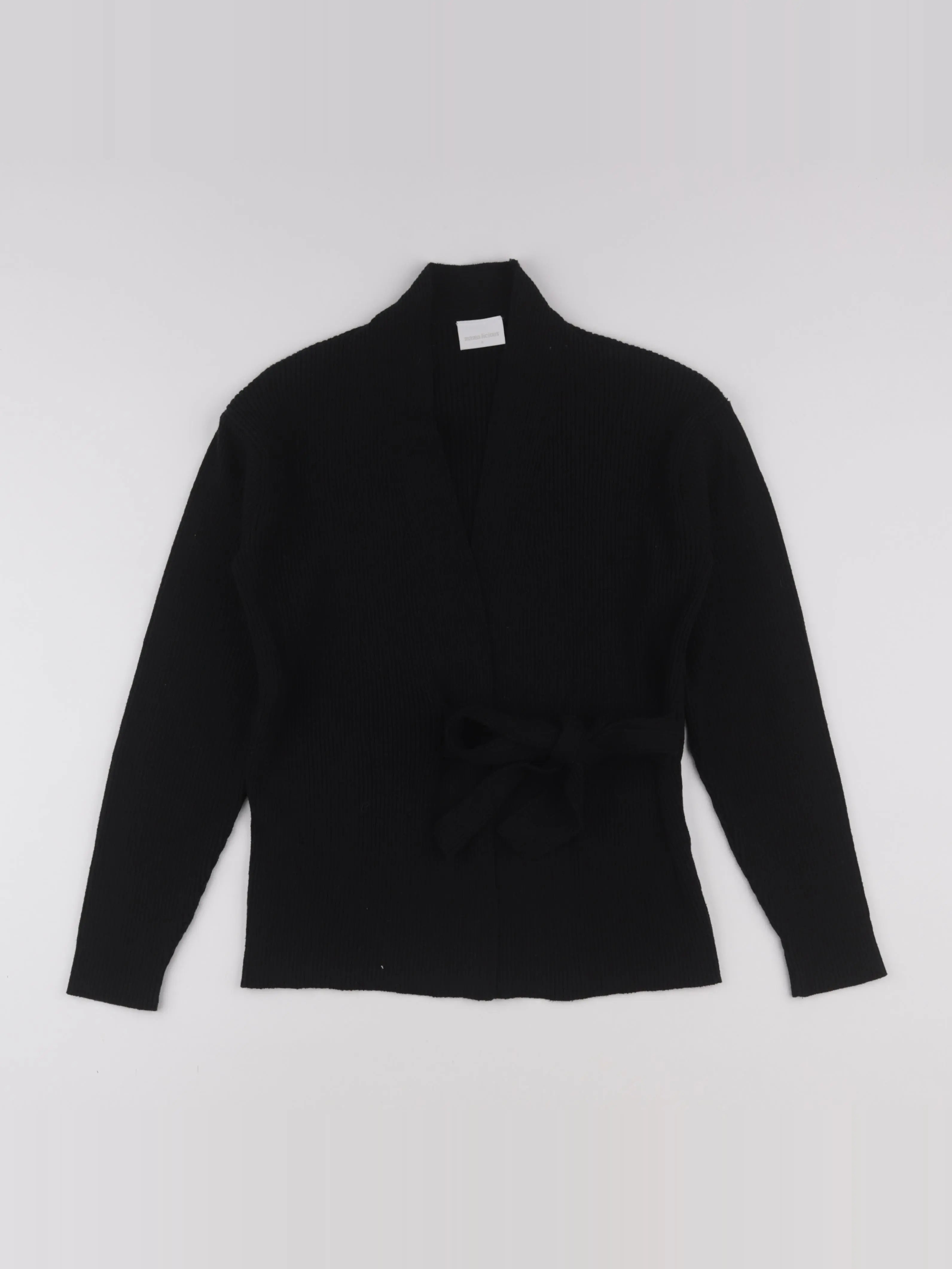 Mamalicious - gilet grossesse noir - s