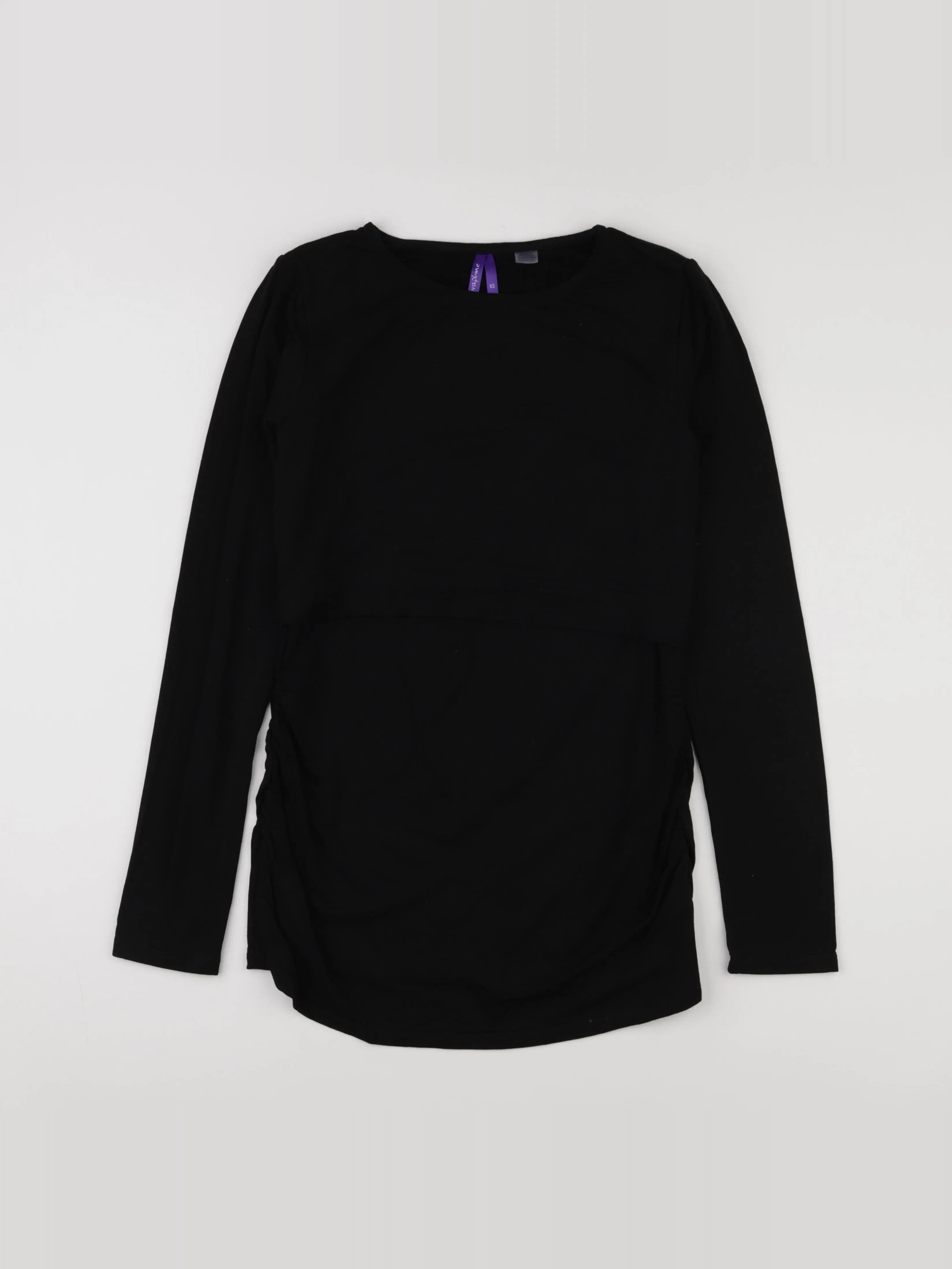 Seraphine - tee-shirt grossesse noir - xs