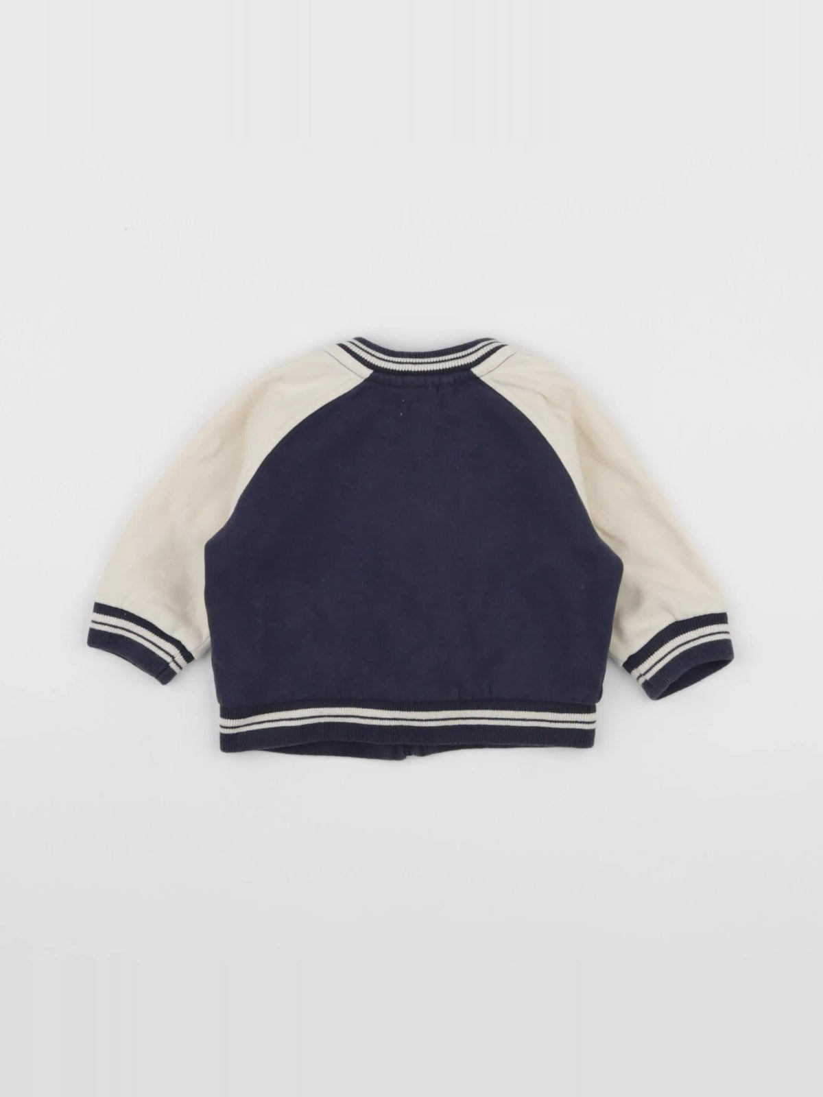 Vertbaudet - sweat bleu - 6 mois