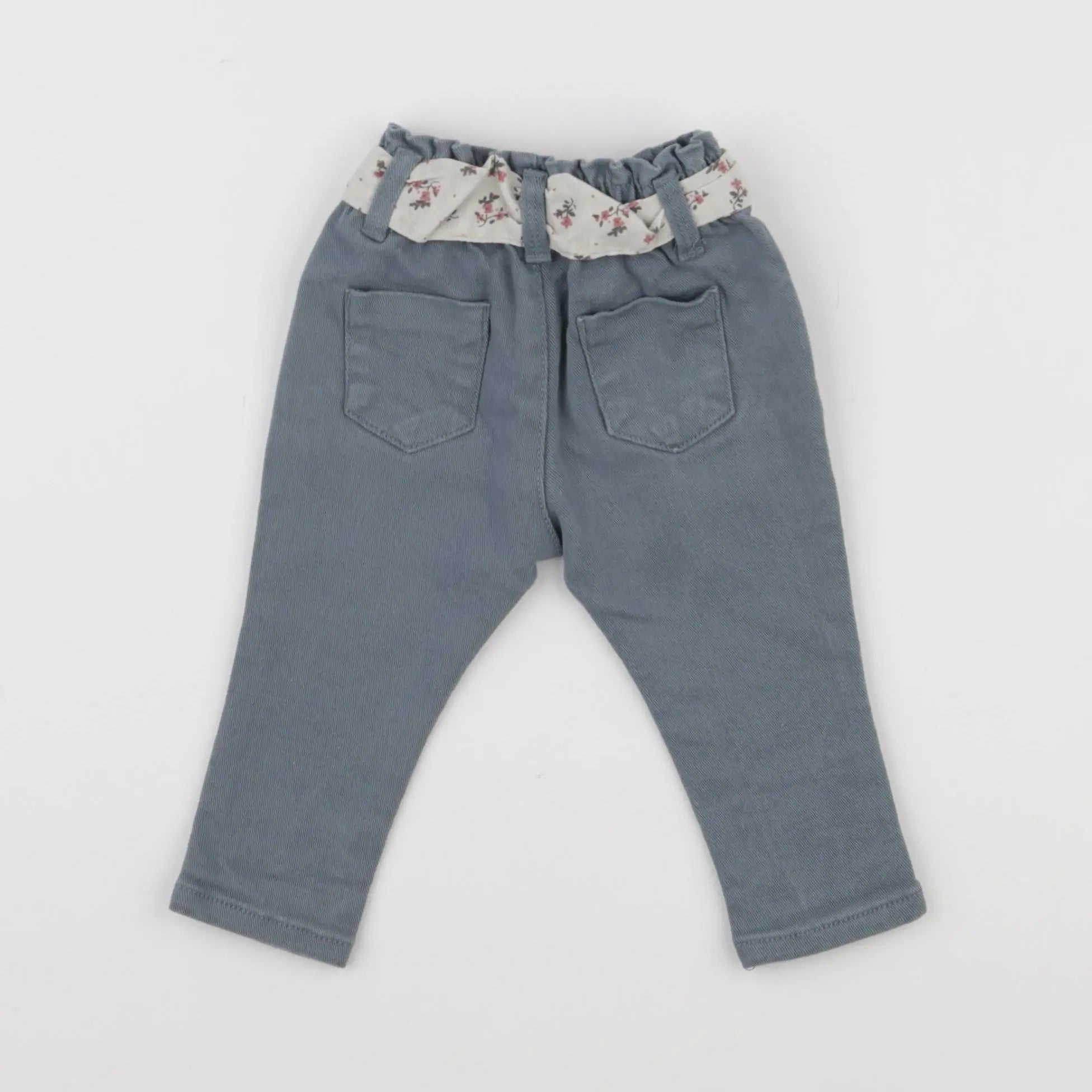 Vertbaudet - jean bleu - 6 mois