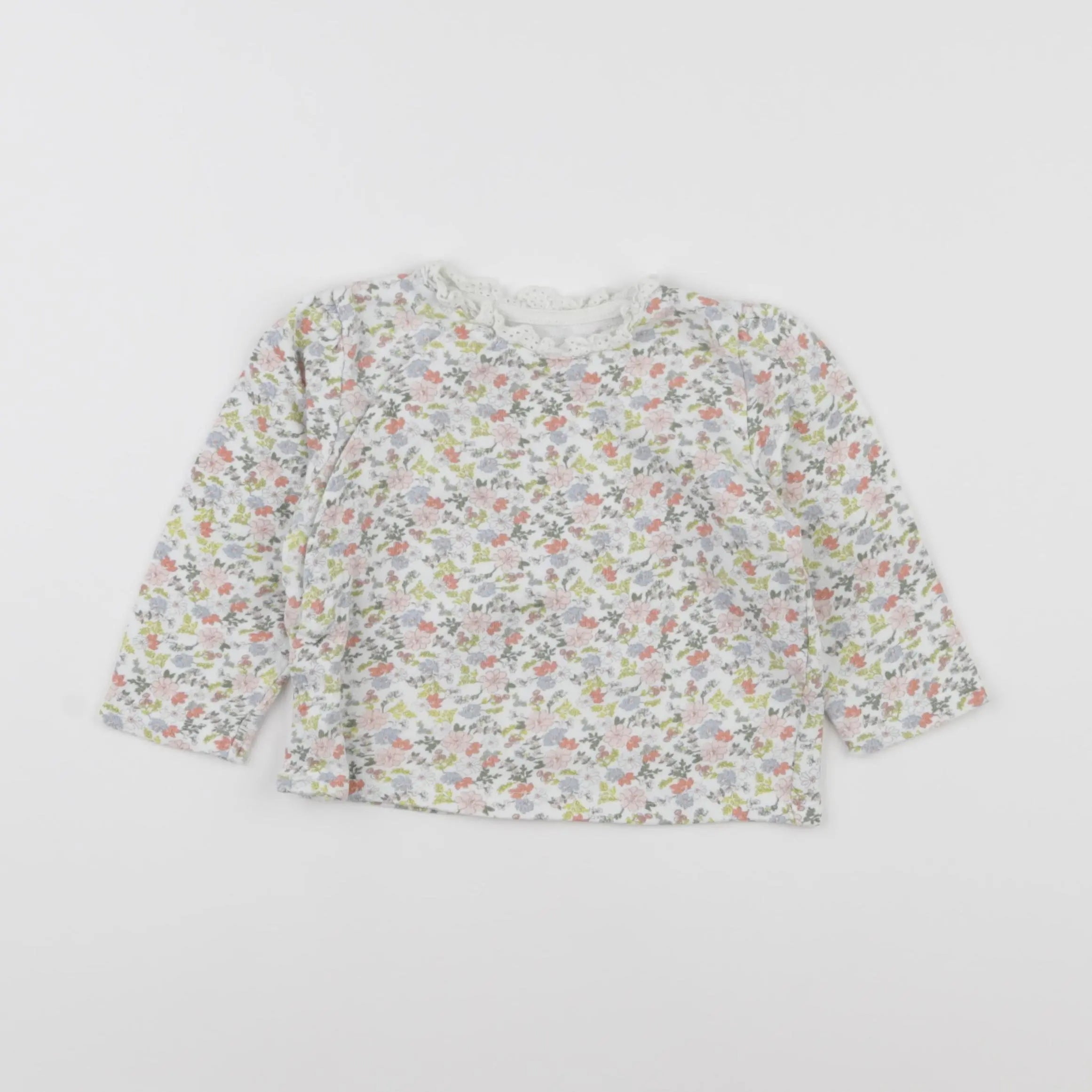 Vertbaudet - sweat multicolore - 12 mois