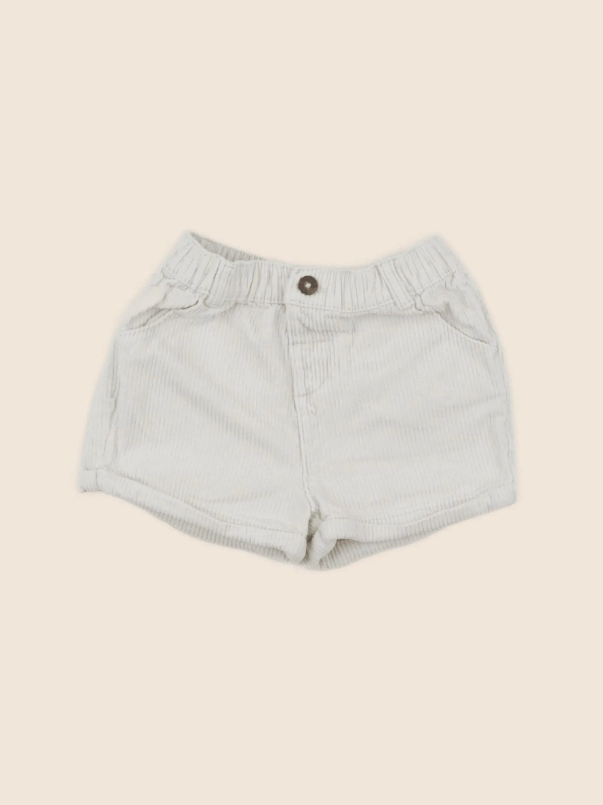 Vertbaudet - short beige - 24 mois