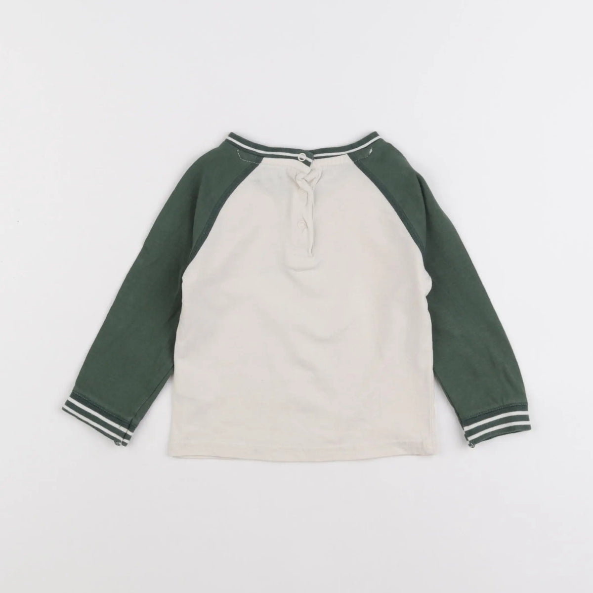 Vertbaudet - tee-shirt vert - 12 mois