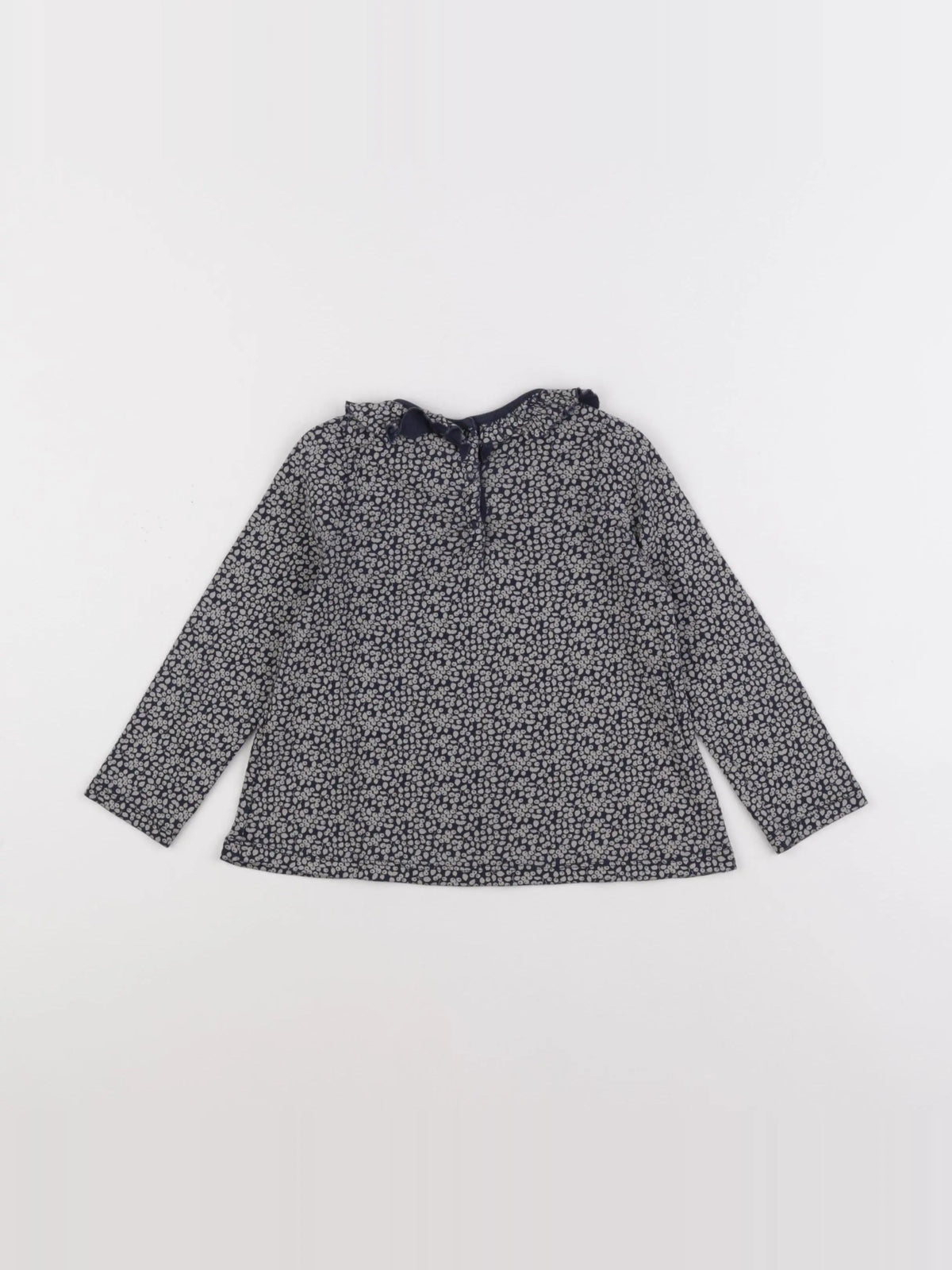 Petit Bateau - tee-shirt bleu - 36 mois