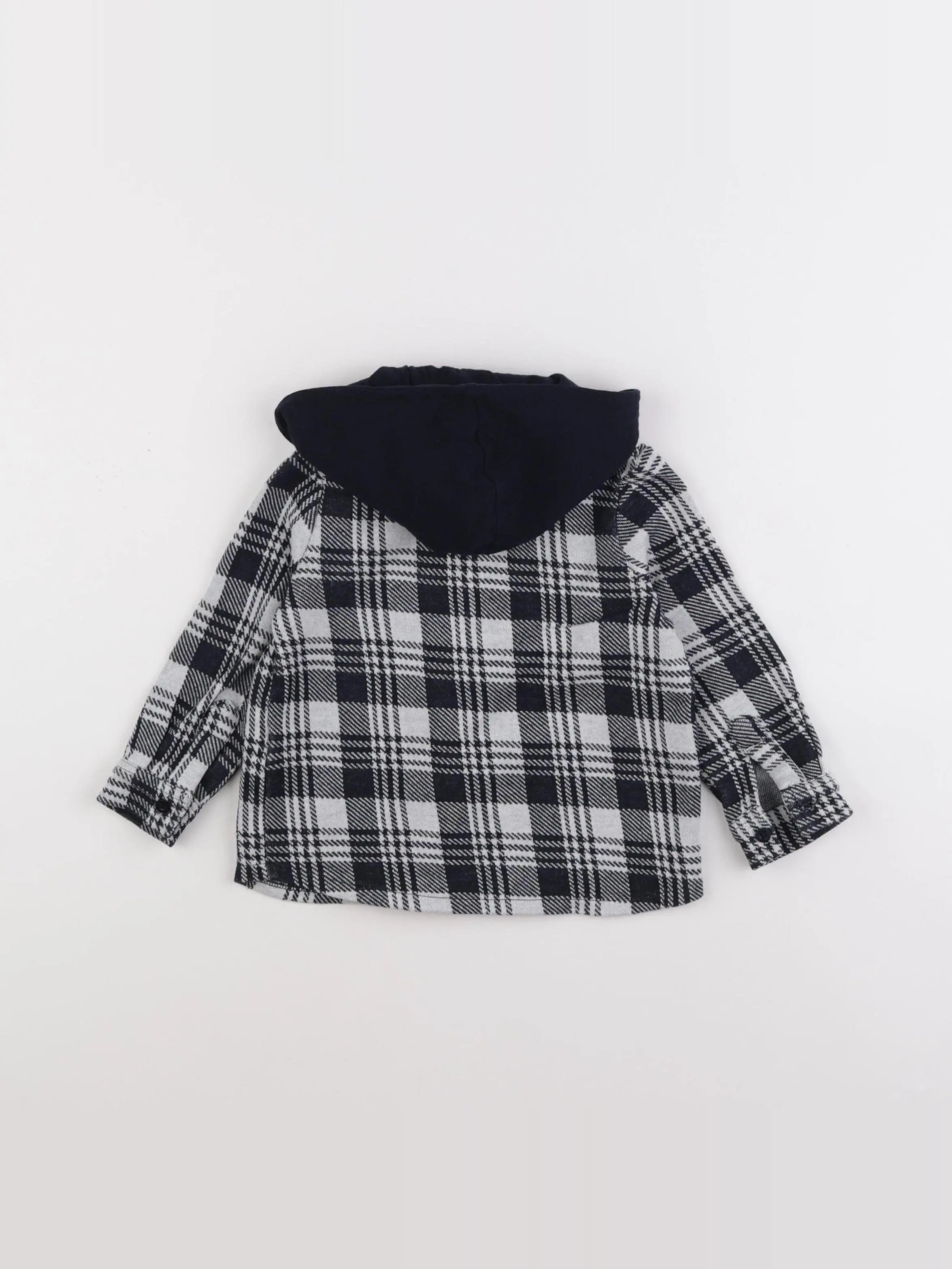IKKS - chemise blanc, bleu - 18 mois