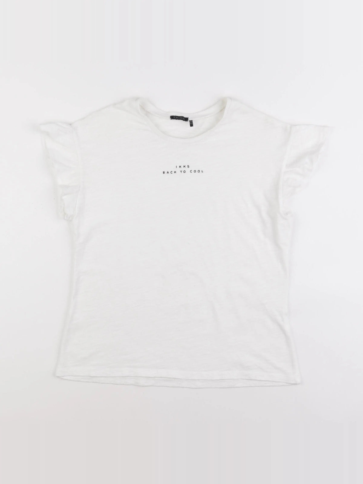 IKKS - tee-shirt blanc - 12 ans