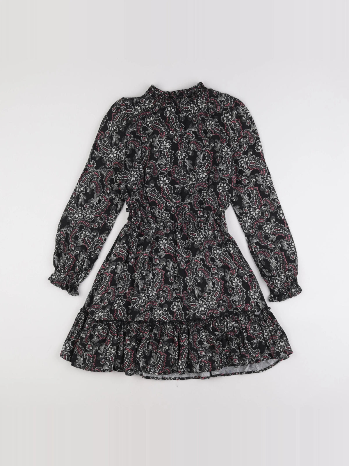 IKKS - robe noir - 10 ans