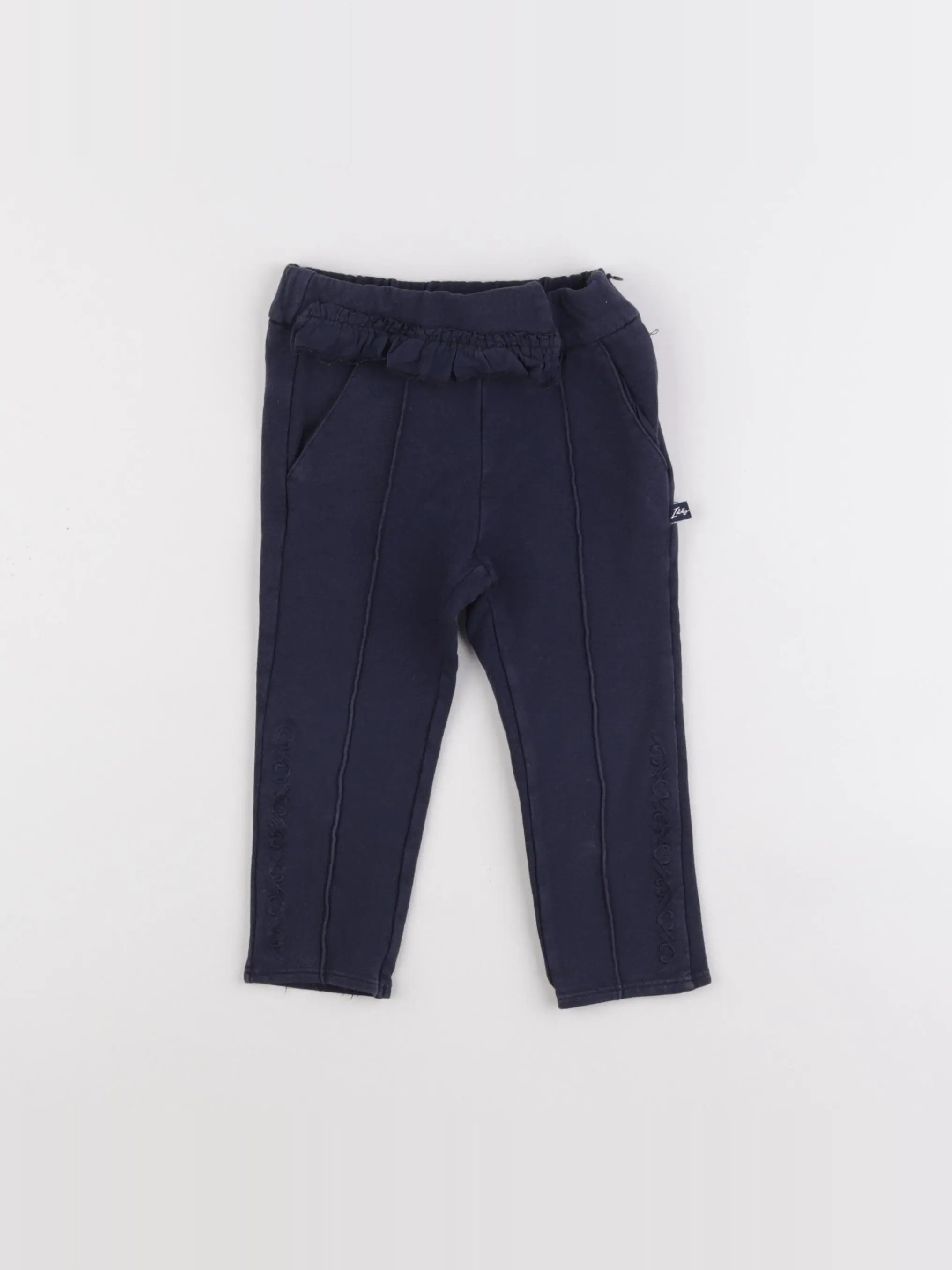 IKKS - pantalon bleu - 18 mois