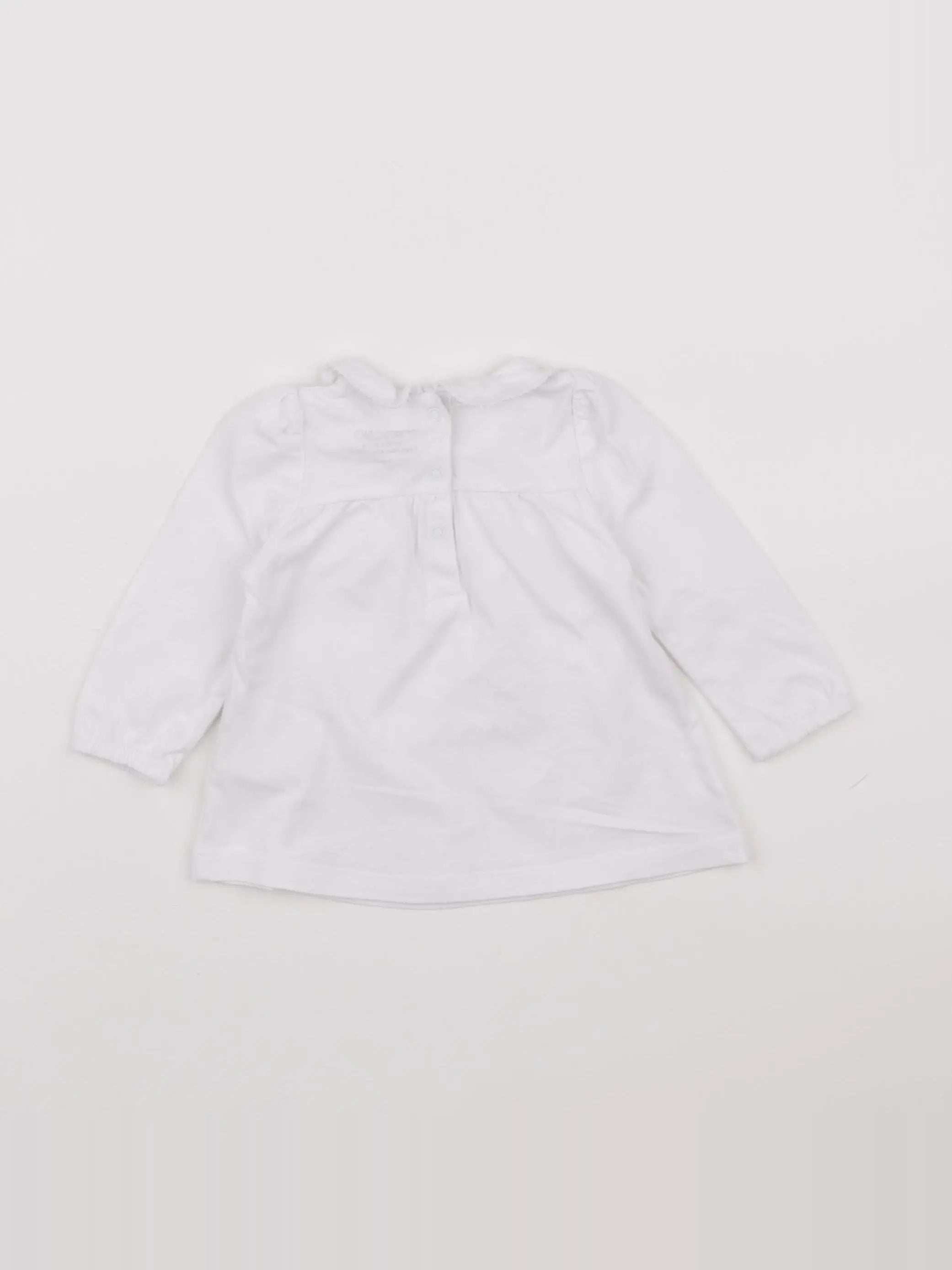 Boutchou - tee-shirt blanc - 6 mois
