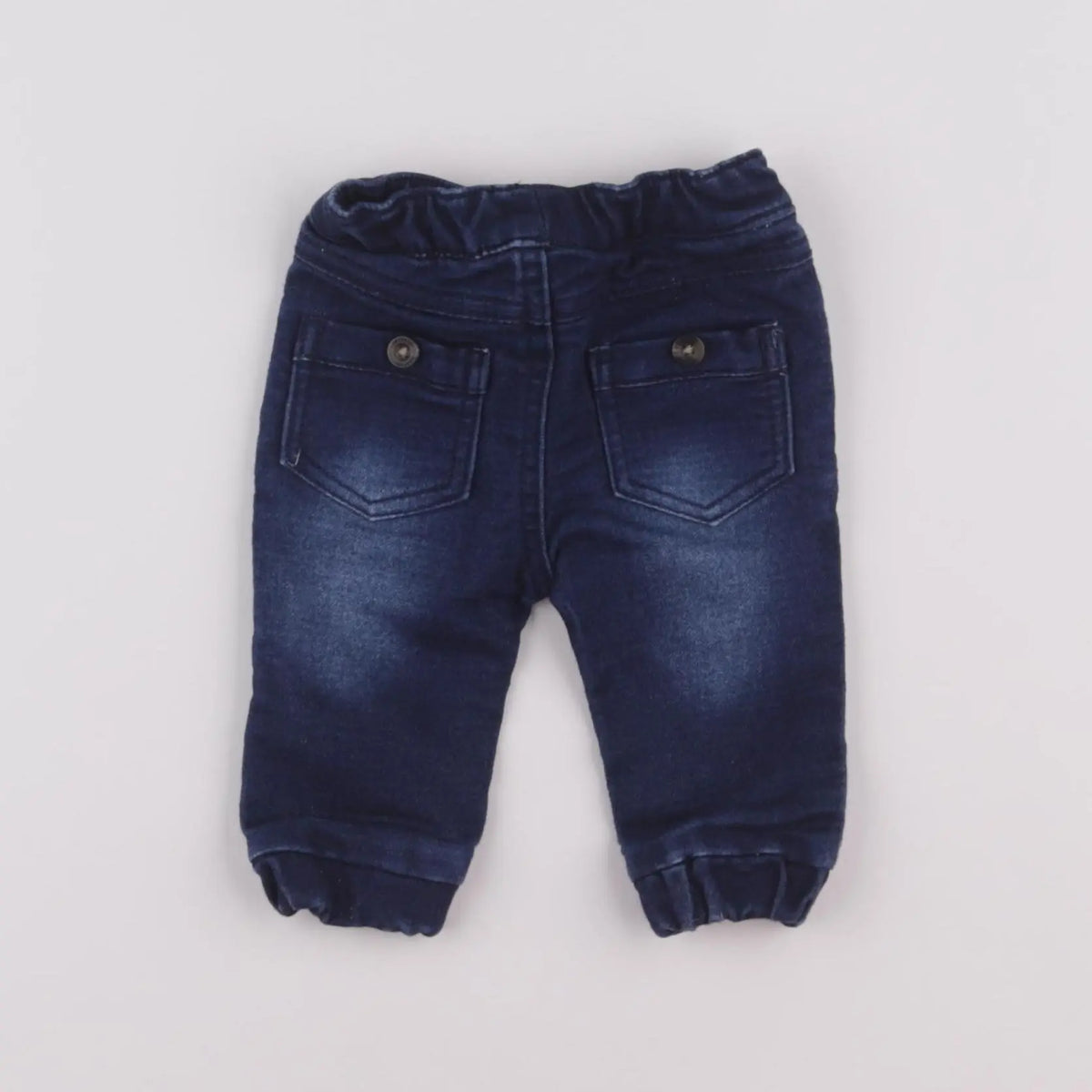 Vertbaudet - jean bleu - 3 mois