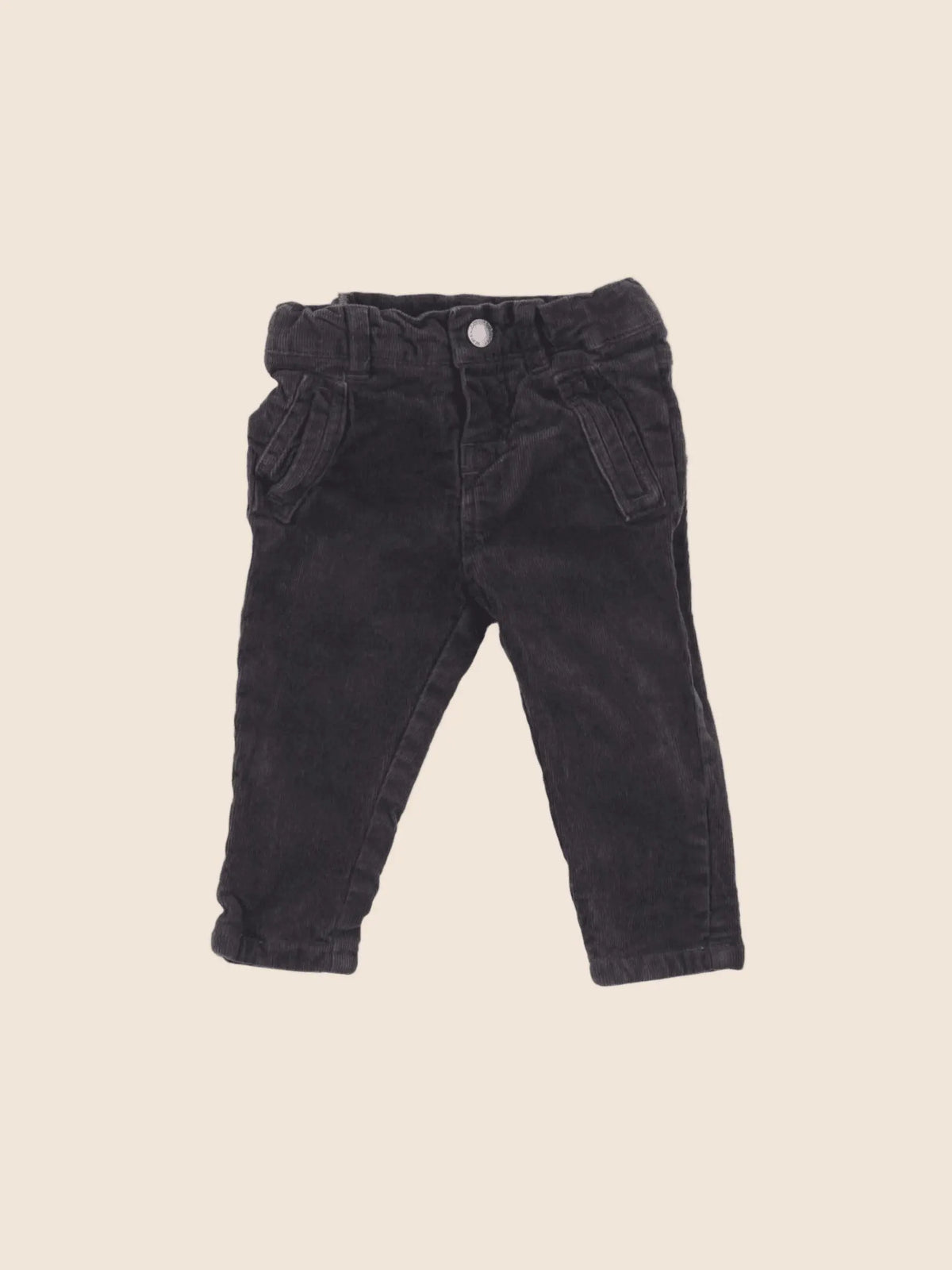 Vertbaudet - pantalon doublé gris - 3 mois