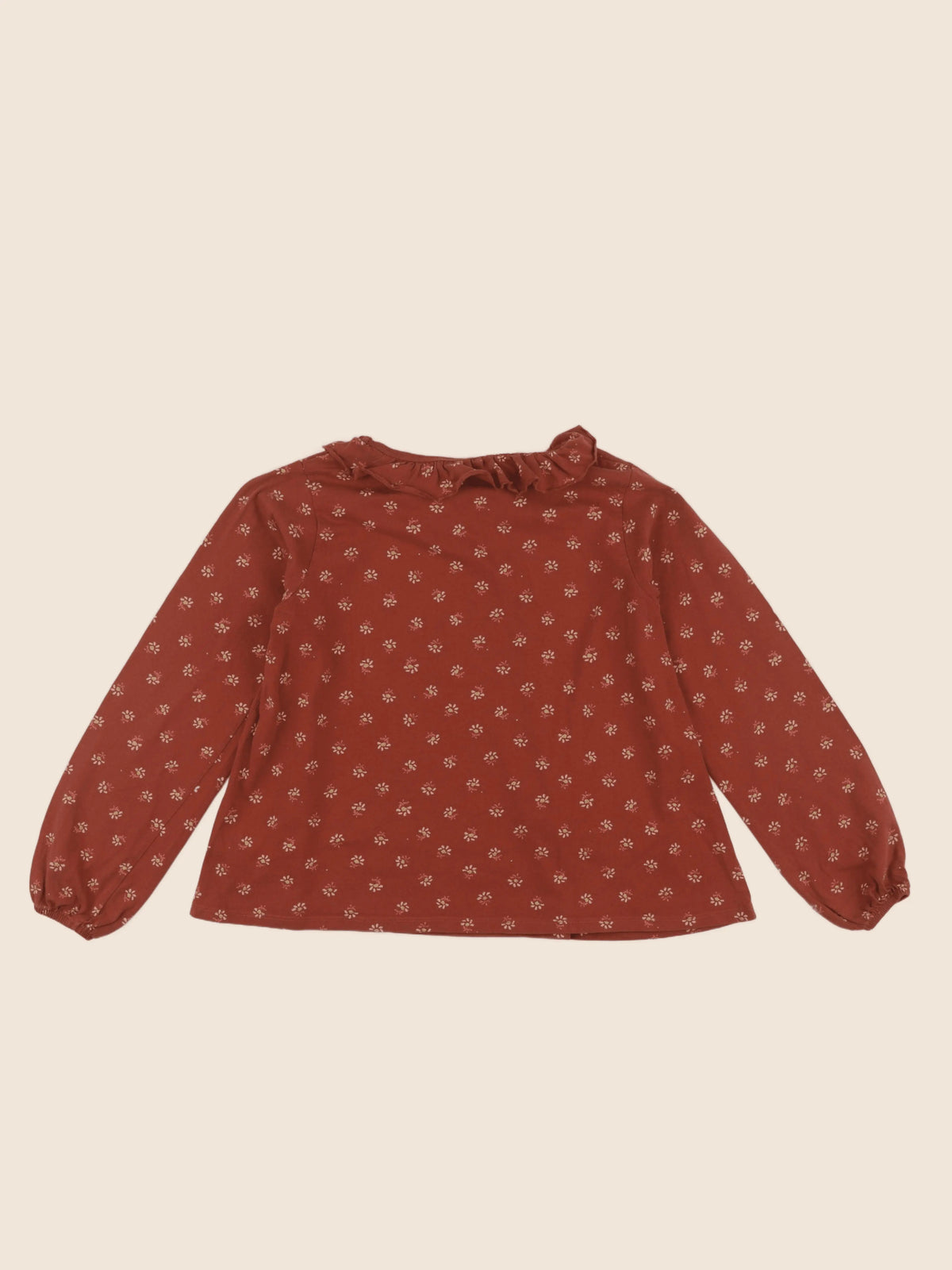 Vertbaudet - tee-shirt marron - 14 ans