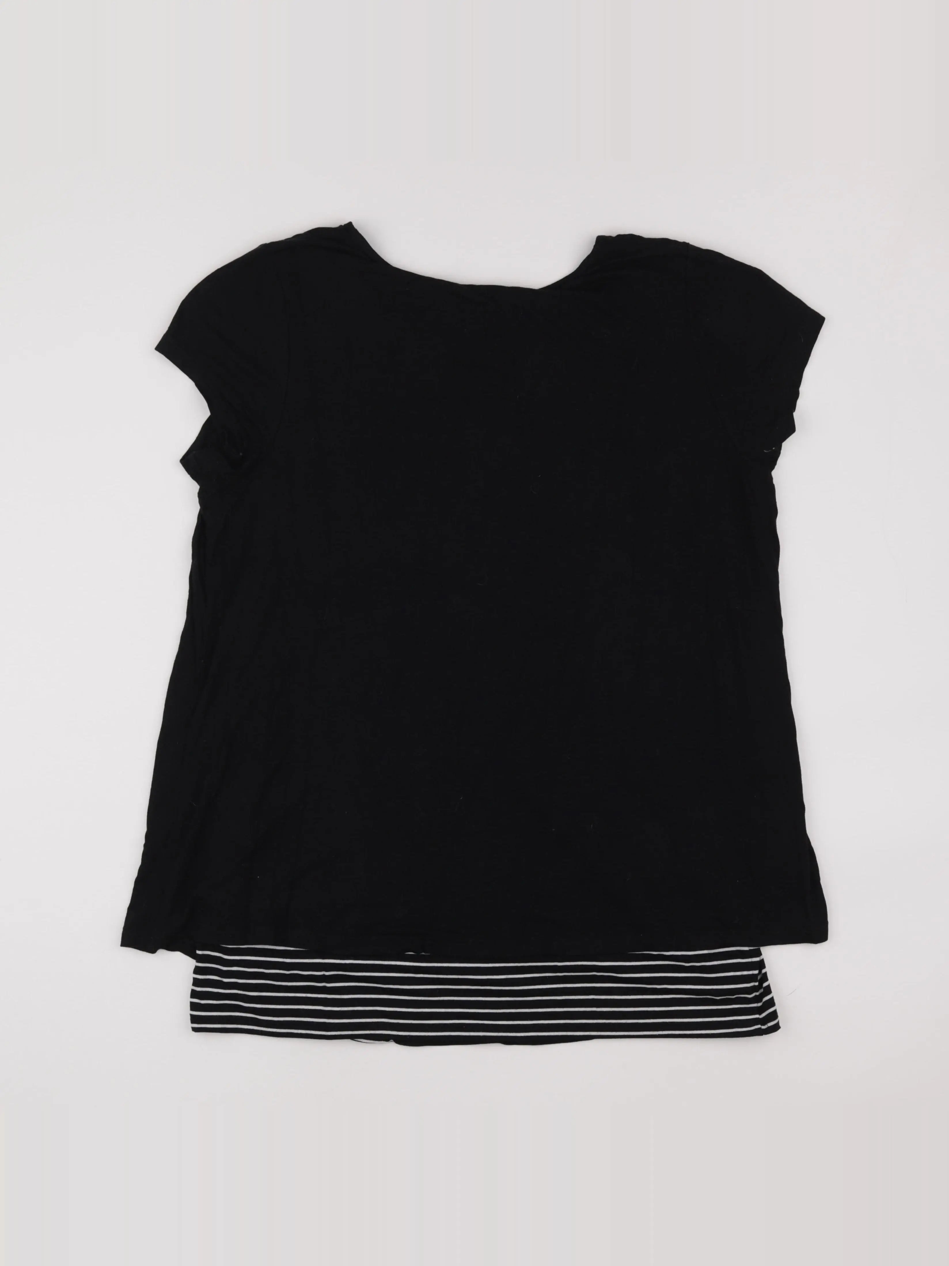 Bonprix - tee-shirt grossesse noir - 40 à 42
