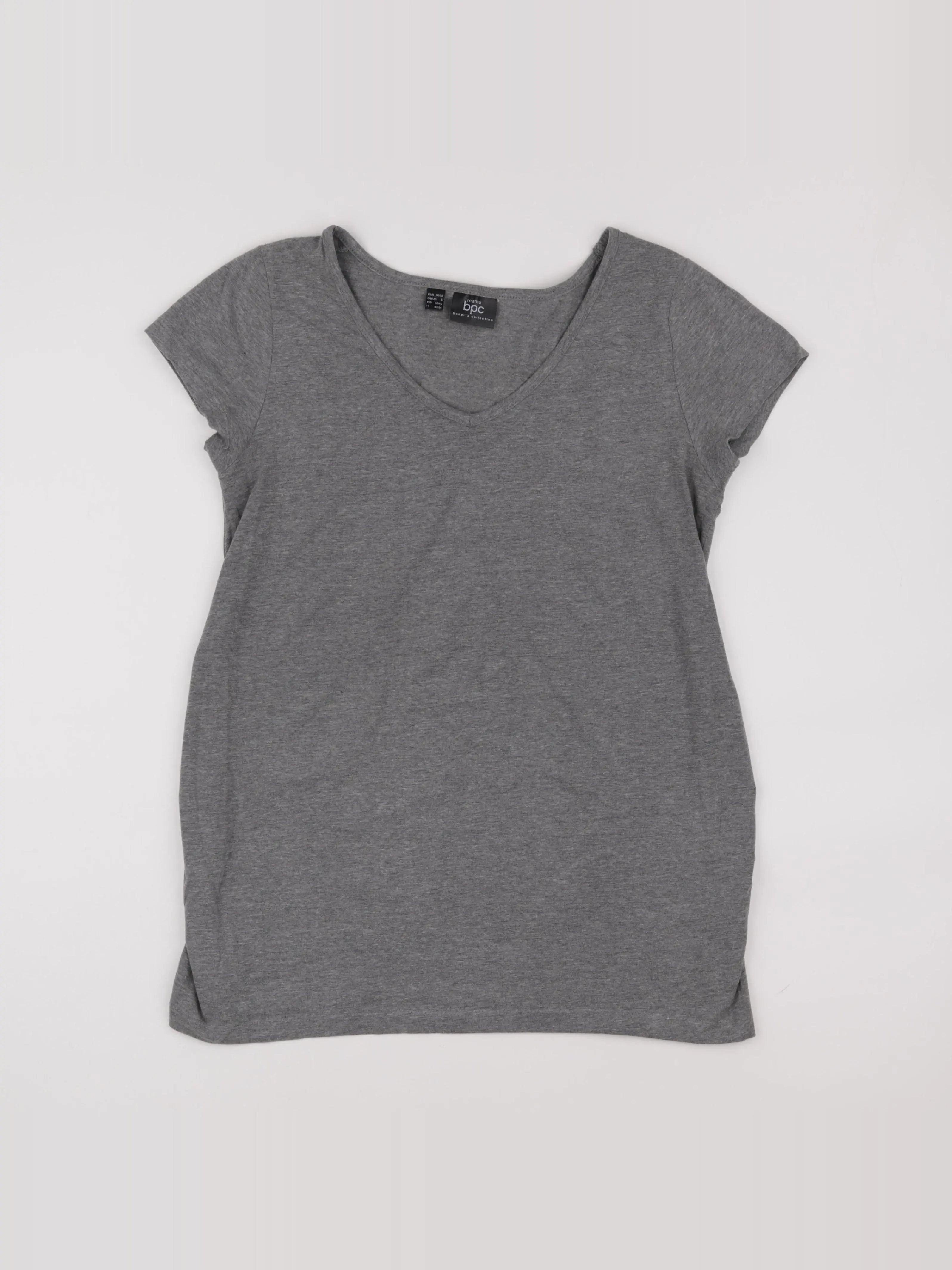 Bonprix - tee-shirt grossesse gris - 36 à 38