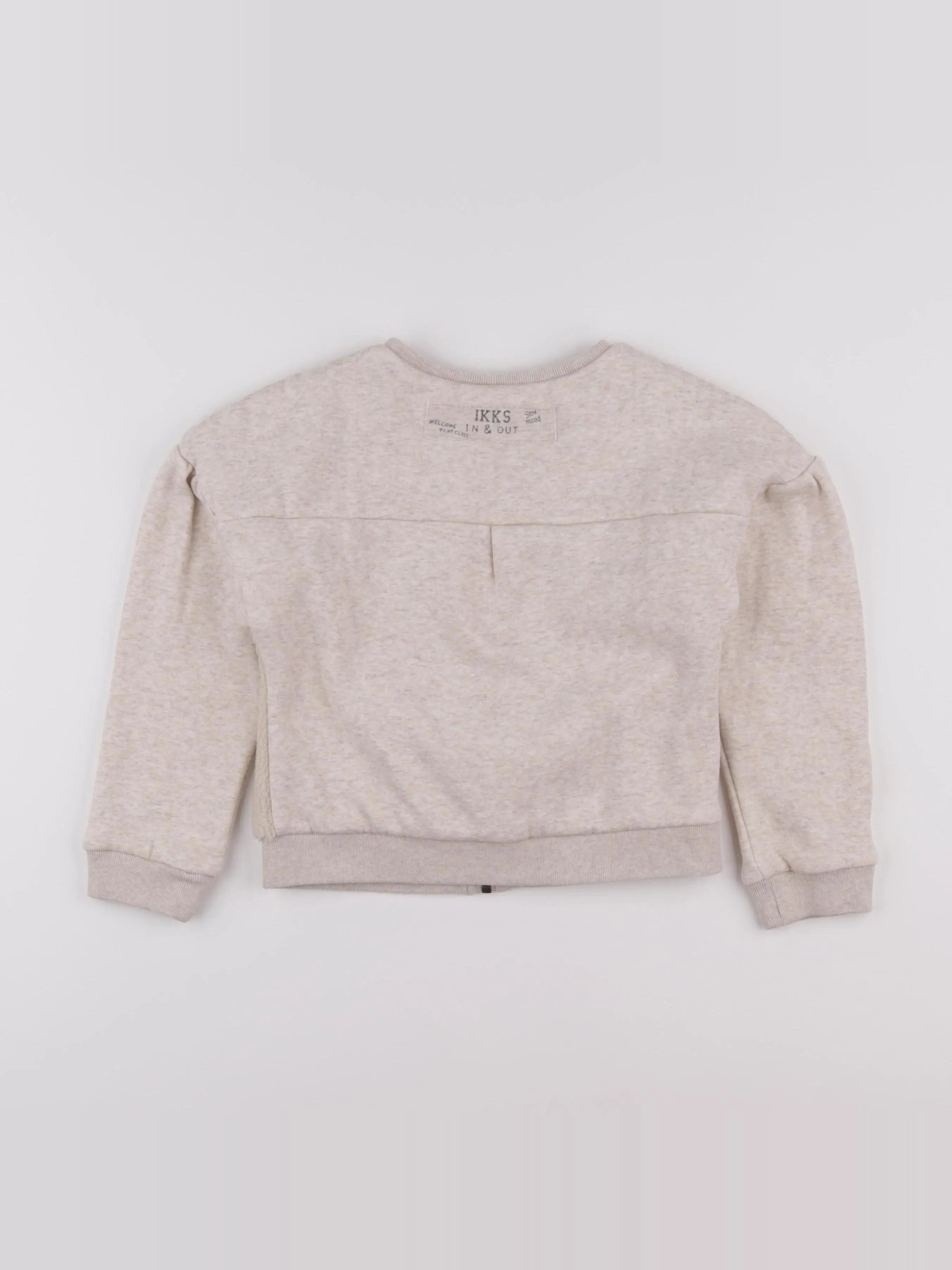 IKKS - veste beige - 8 ans