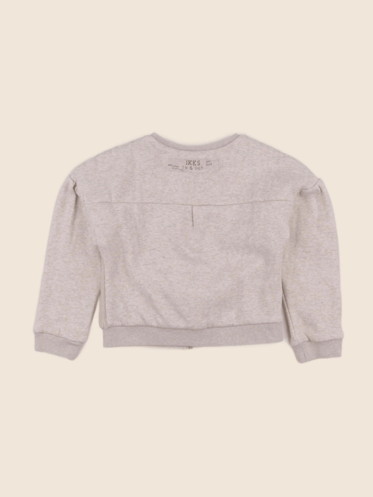 IKKS - veste beige - 8 ans