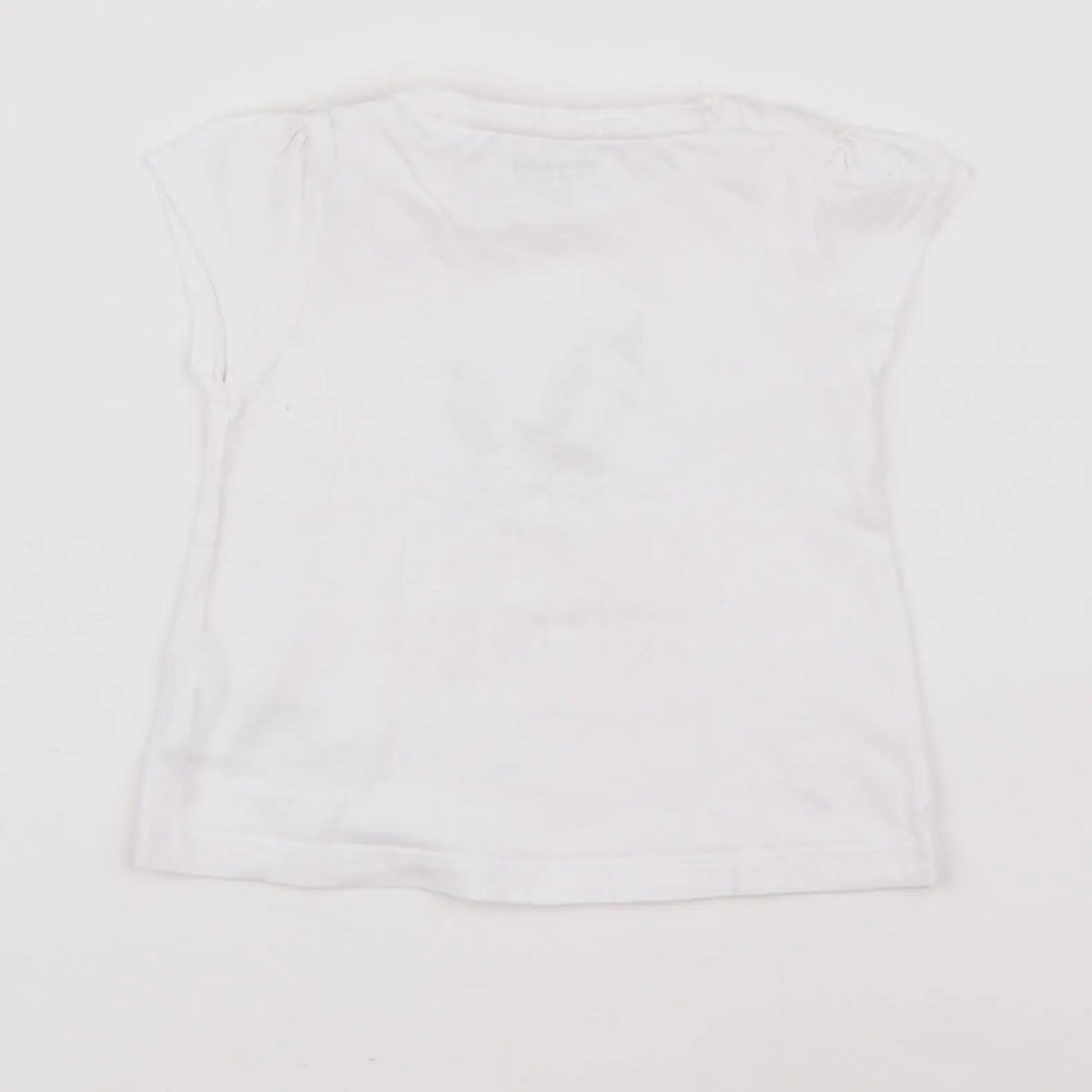 Vertbaudet - tee-shirt blanc - 9 mois