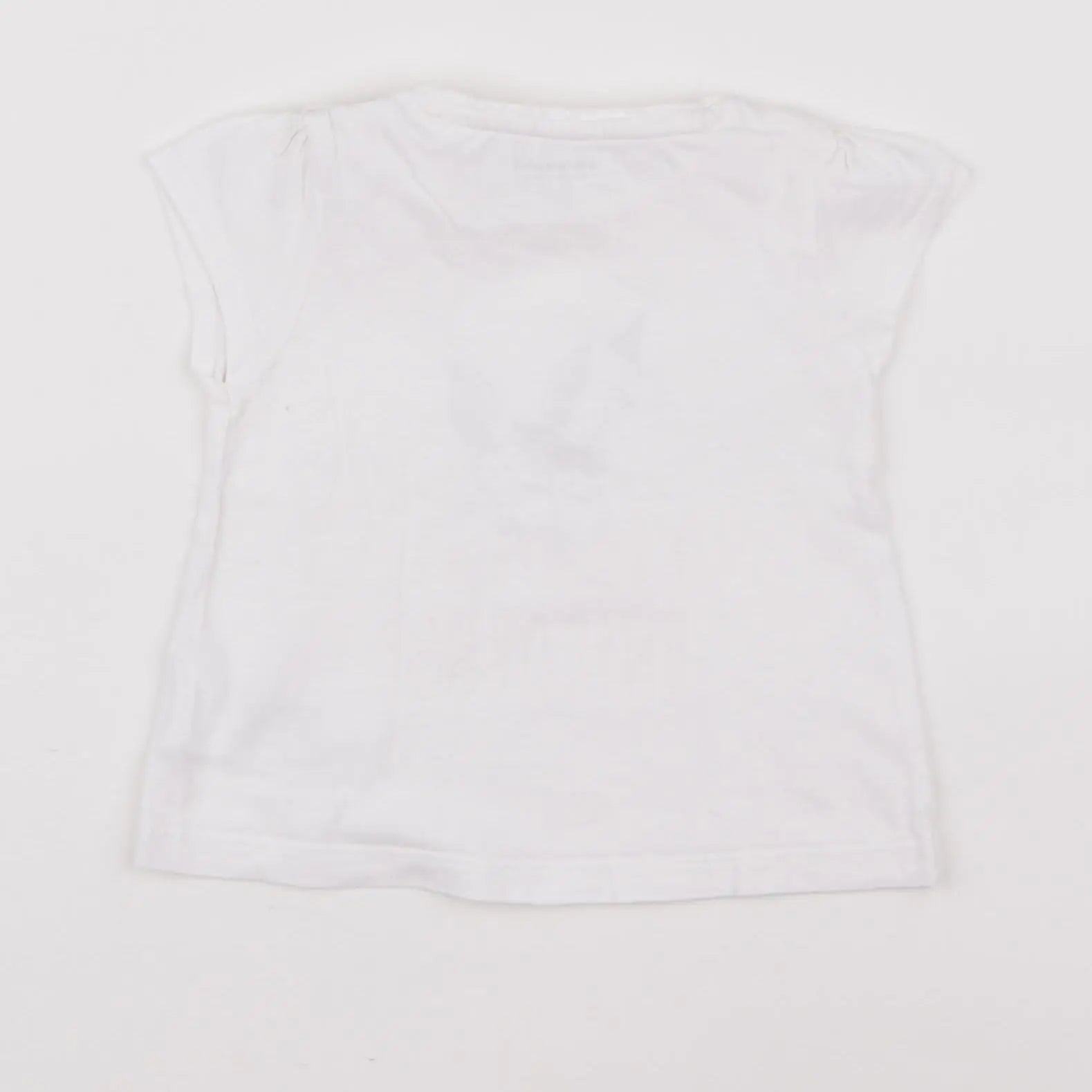 Vertbaudet - tee-shirt blanc - 9 mois