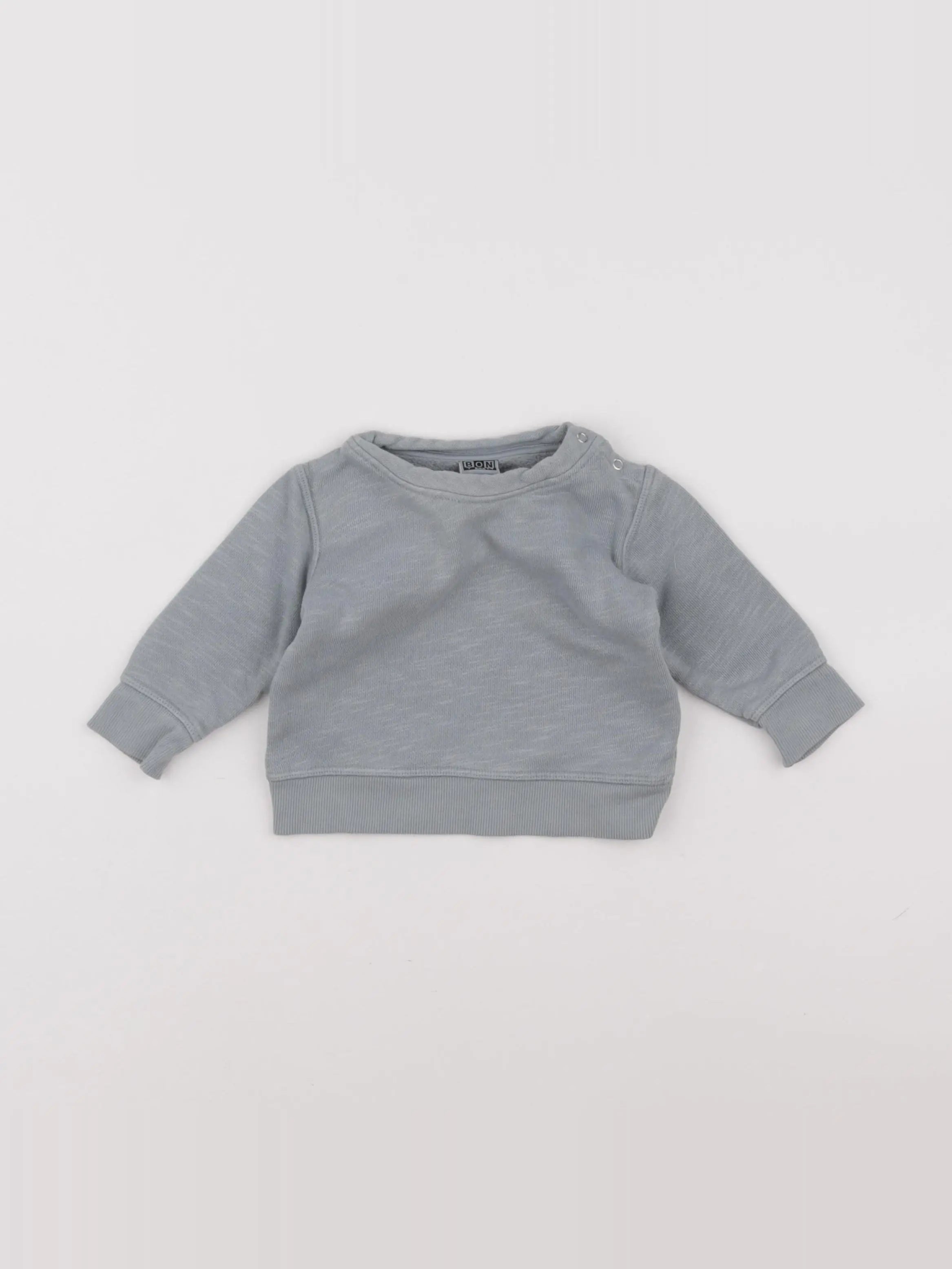 Bonton - sweat vert - 6 mois