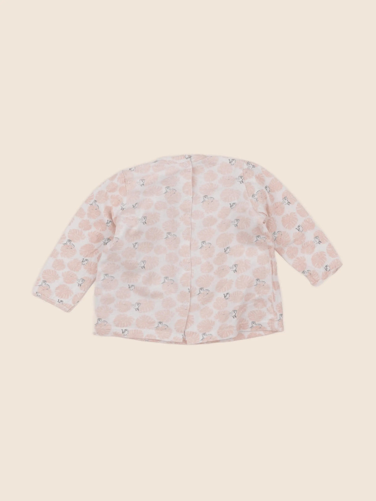 Vertbaudet - tee-shirt rose - 12 mois