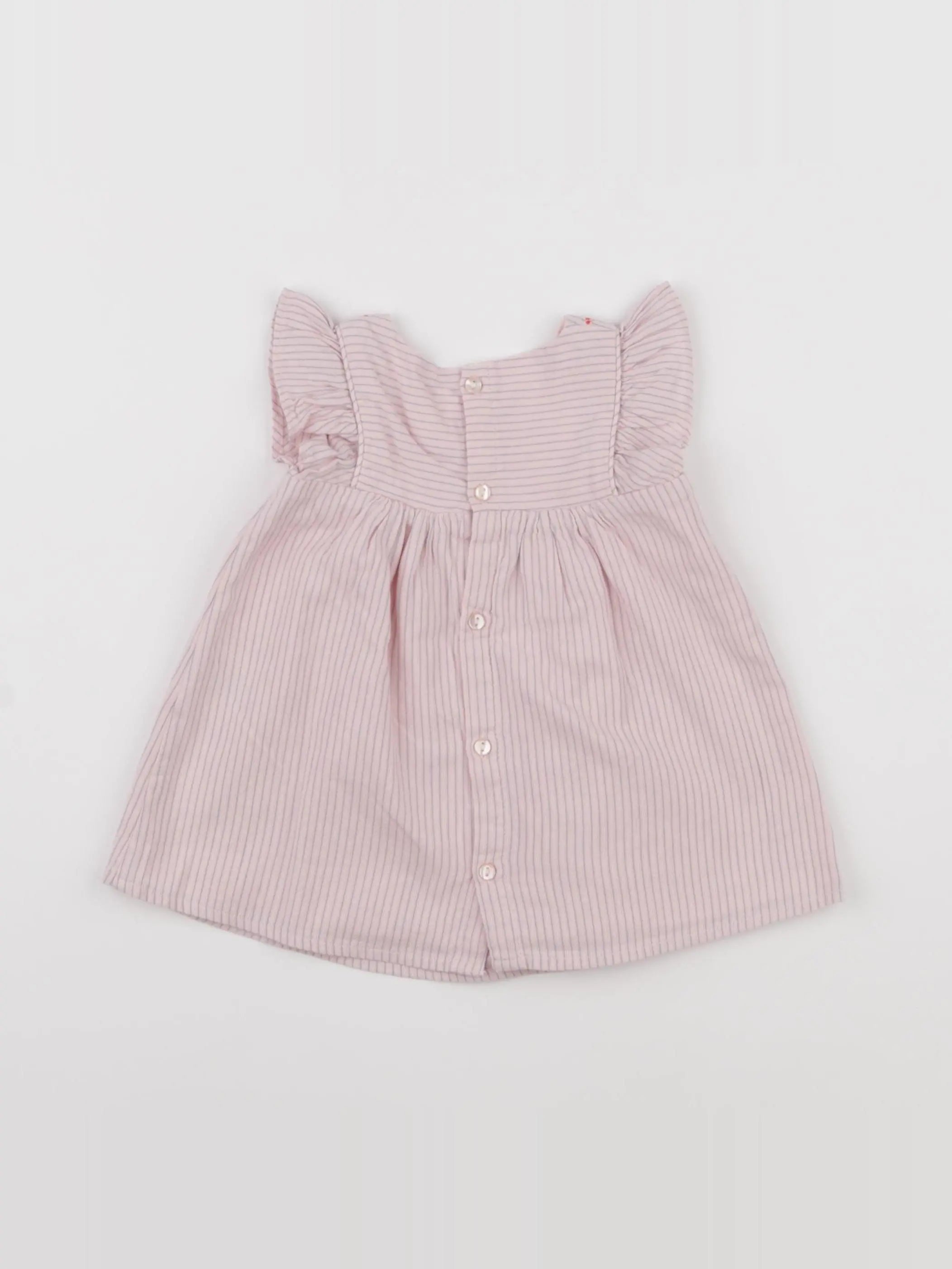 Carrément Beau - robe rose - 3 mois