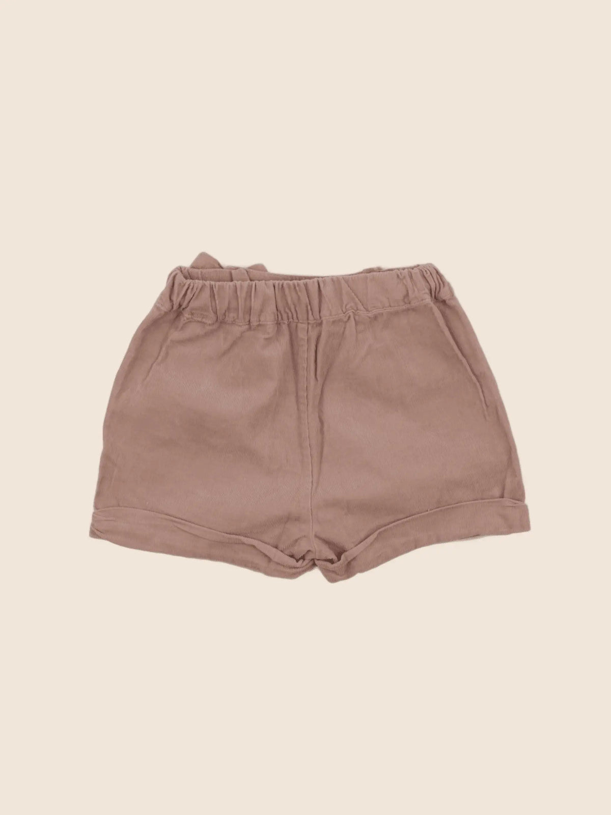 Vertbaudet - short marron - 18 mois