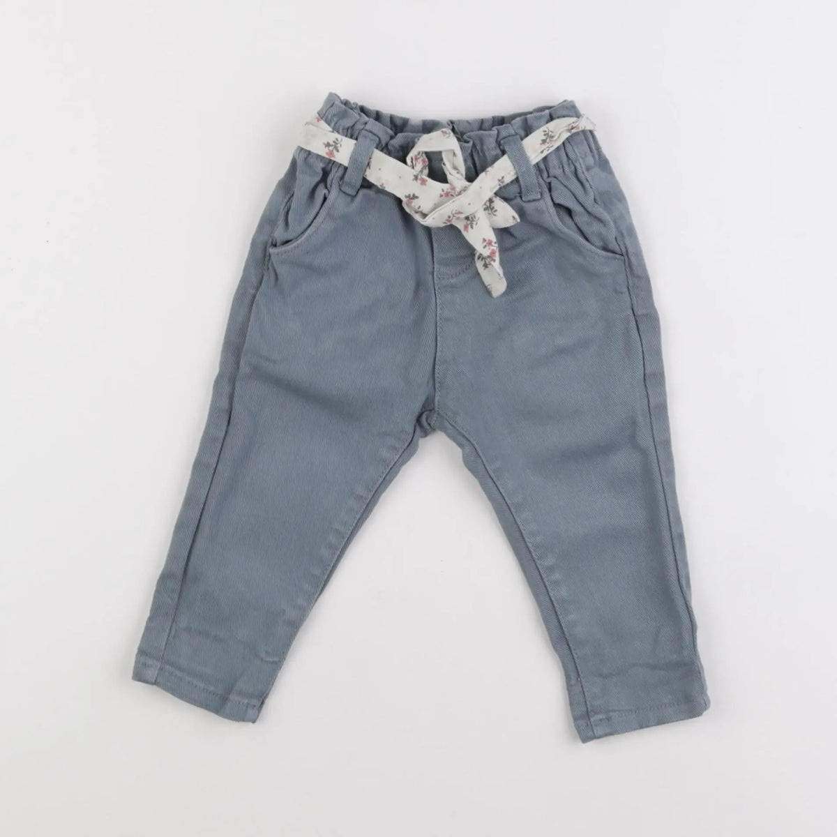Vertbaudet - jean bleu - 9 mois