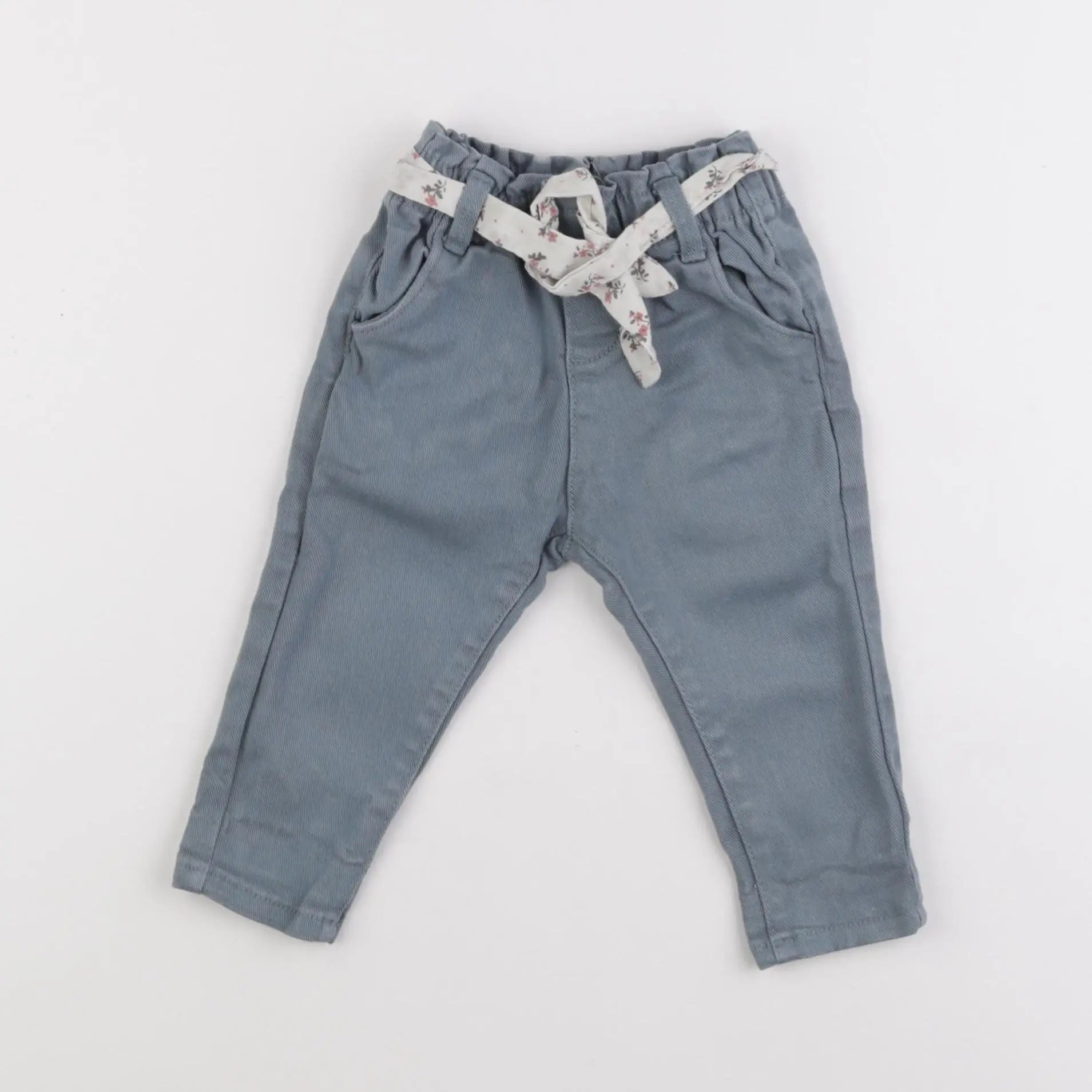 Vertbaudet - jean bleu - 9 mois