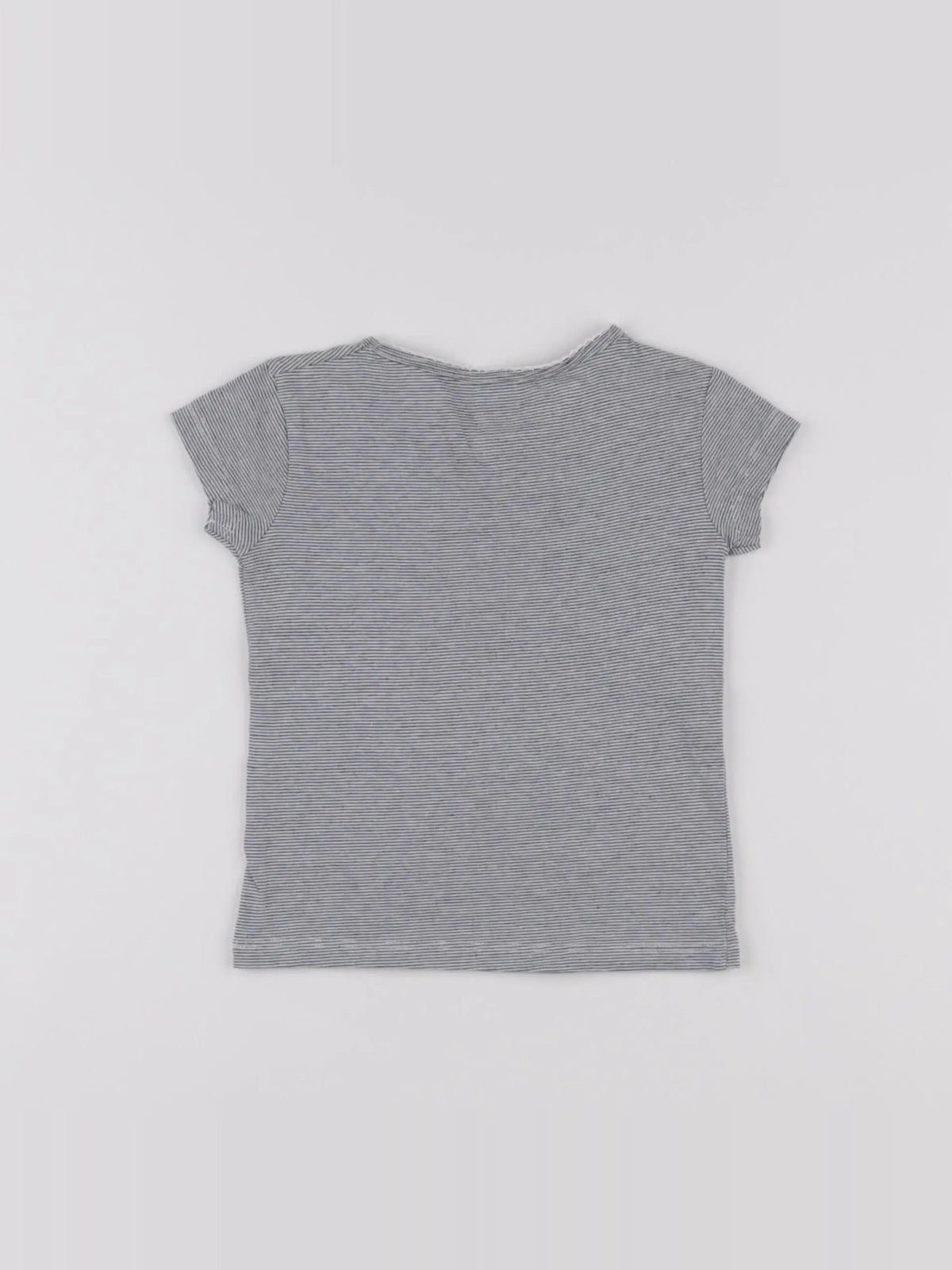Vertbaudet - maillot de corps blanc, gris - 2 ans