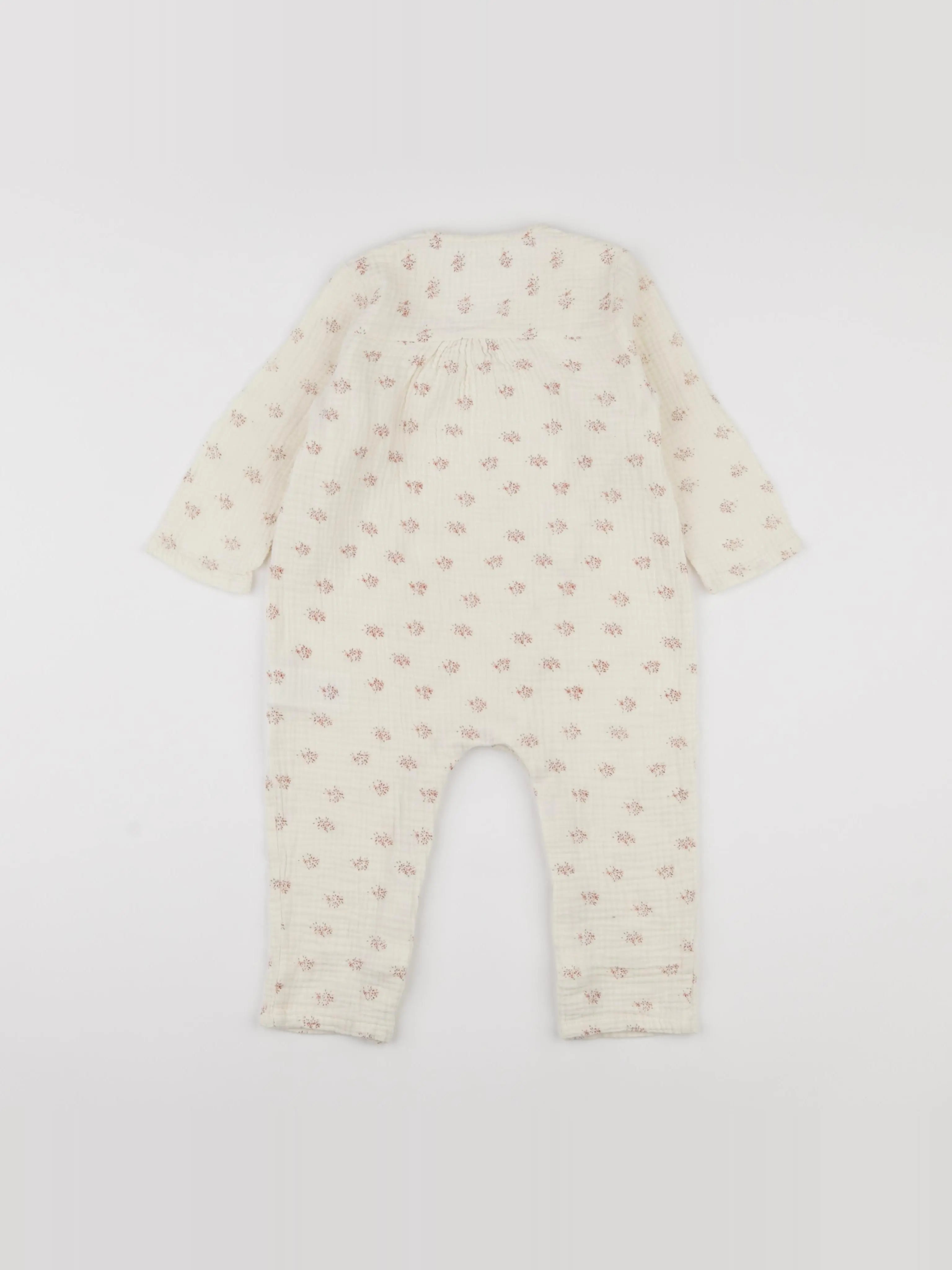 Vertbaudet - combinaison beige - 24 mois