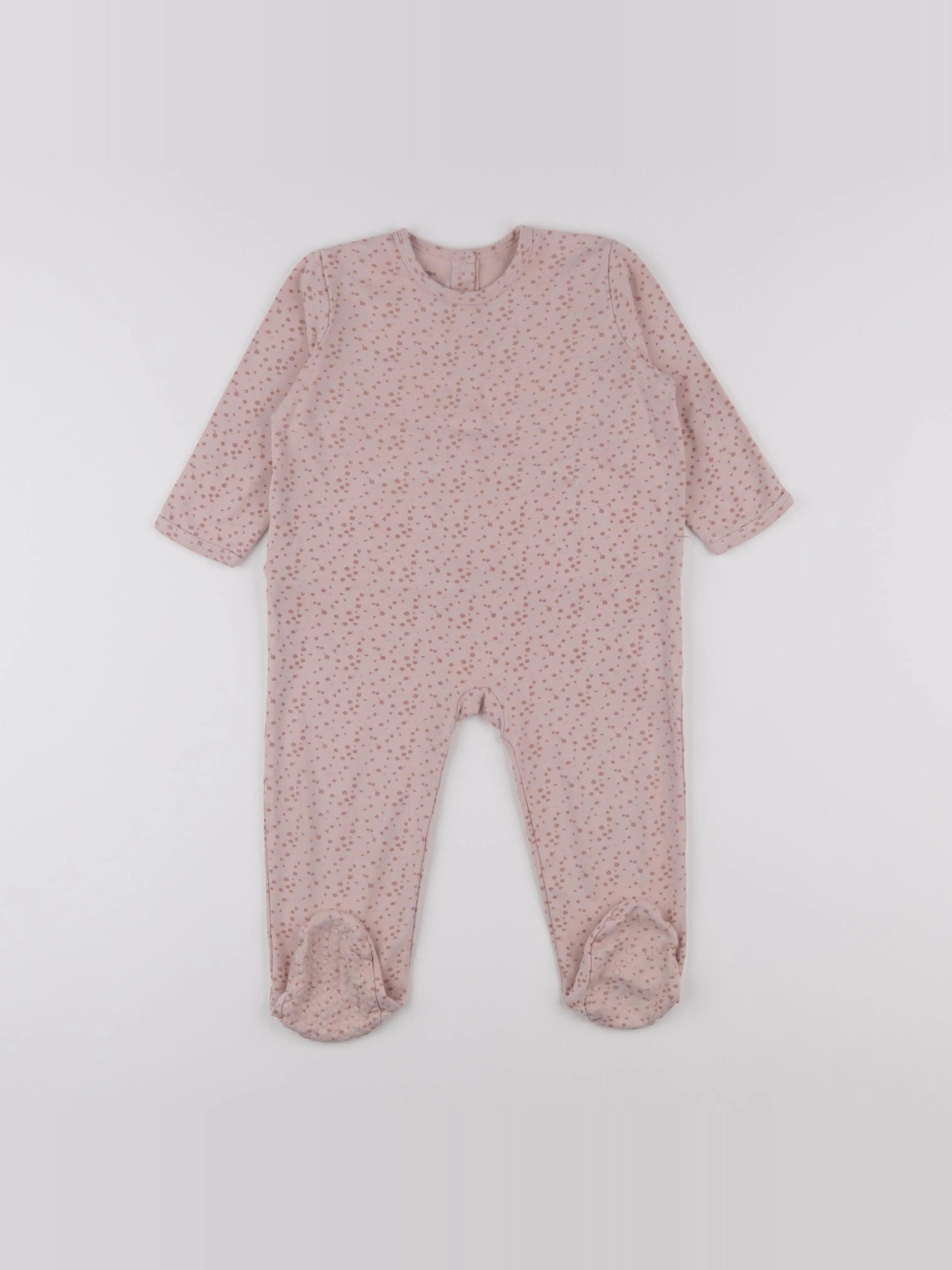 Vertbaudet - pyjama coton rose - 24 mois