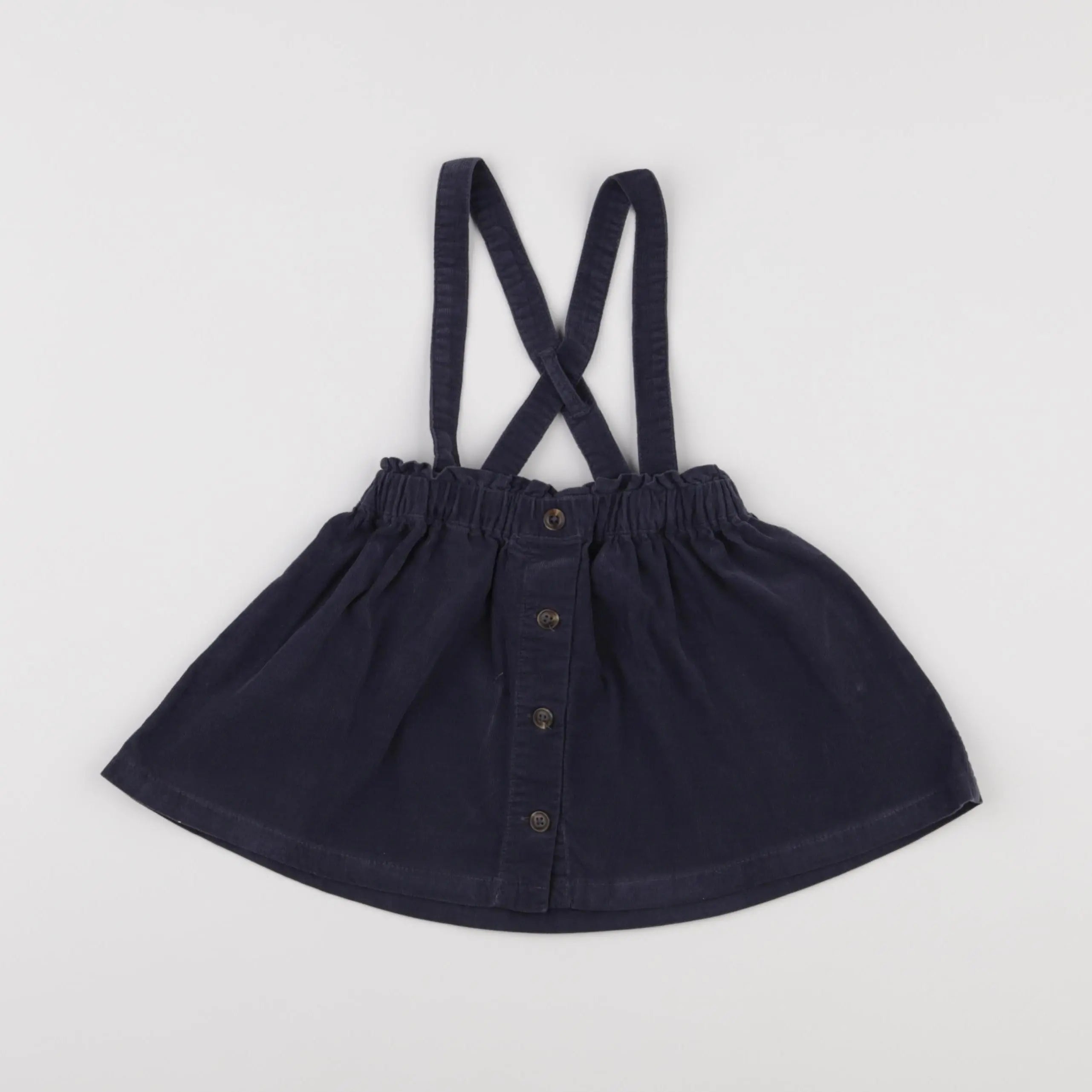 Vertbaudet - jupe bleu - 2 ans