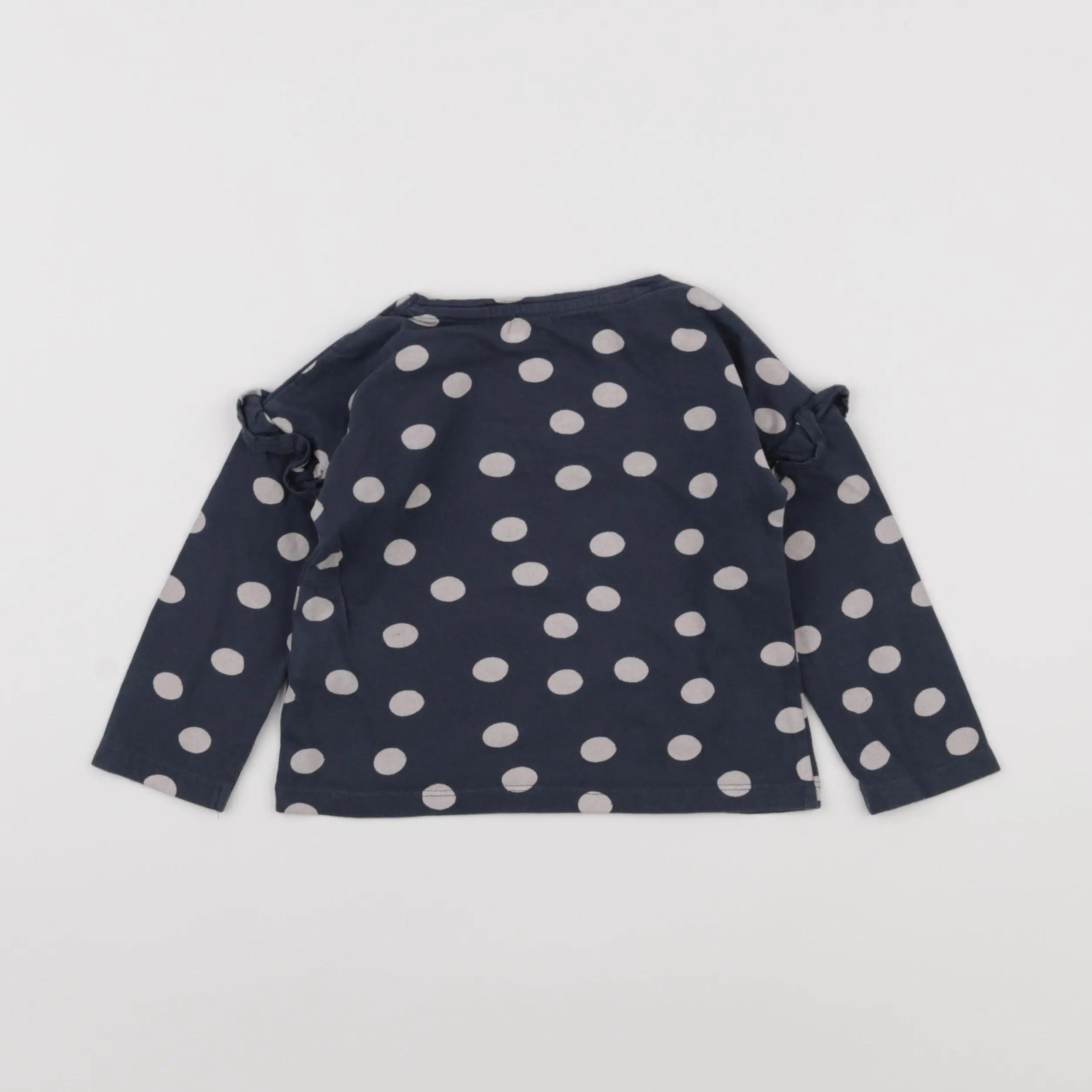 Vertbaudet - tee-shirt bleu - 2 ans