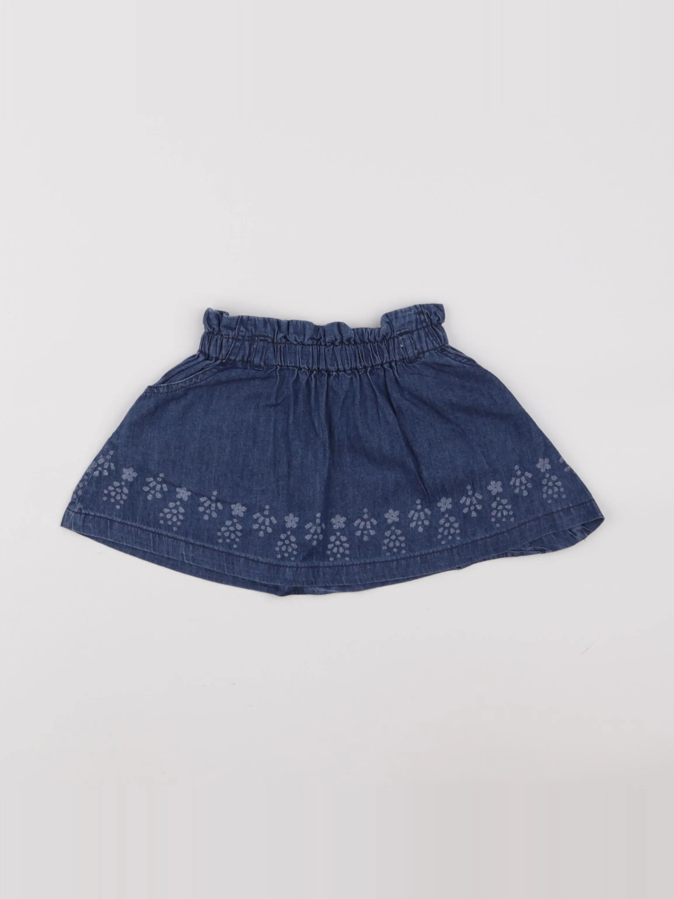 Vertbaudet - jupe bleu - 3 ans