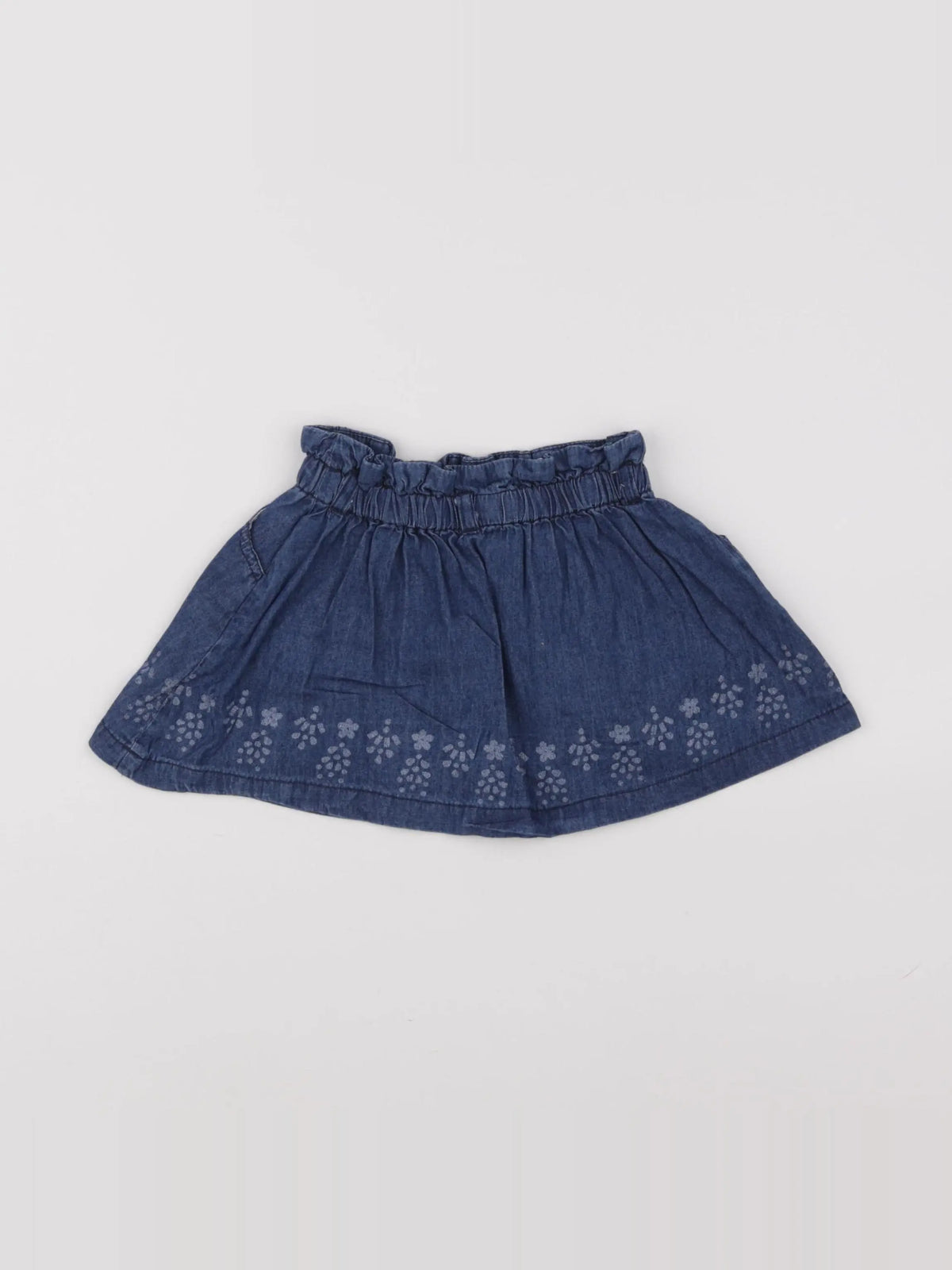 Vertbaudet - jupe bleu - 3 ans